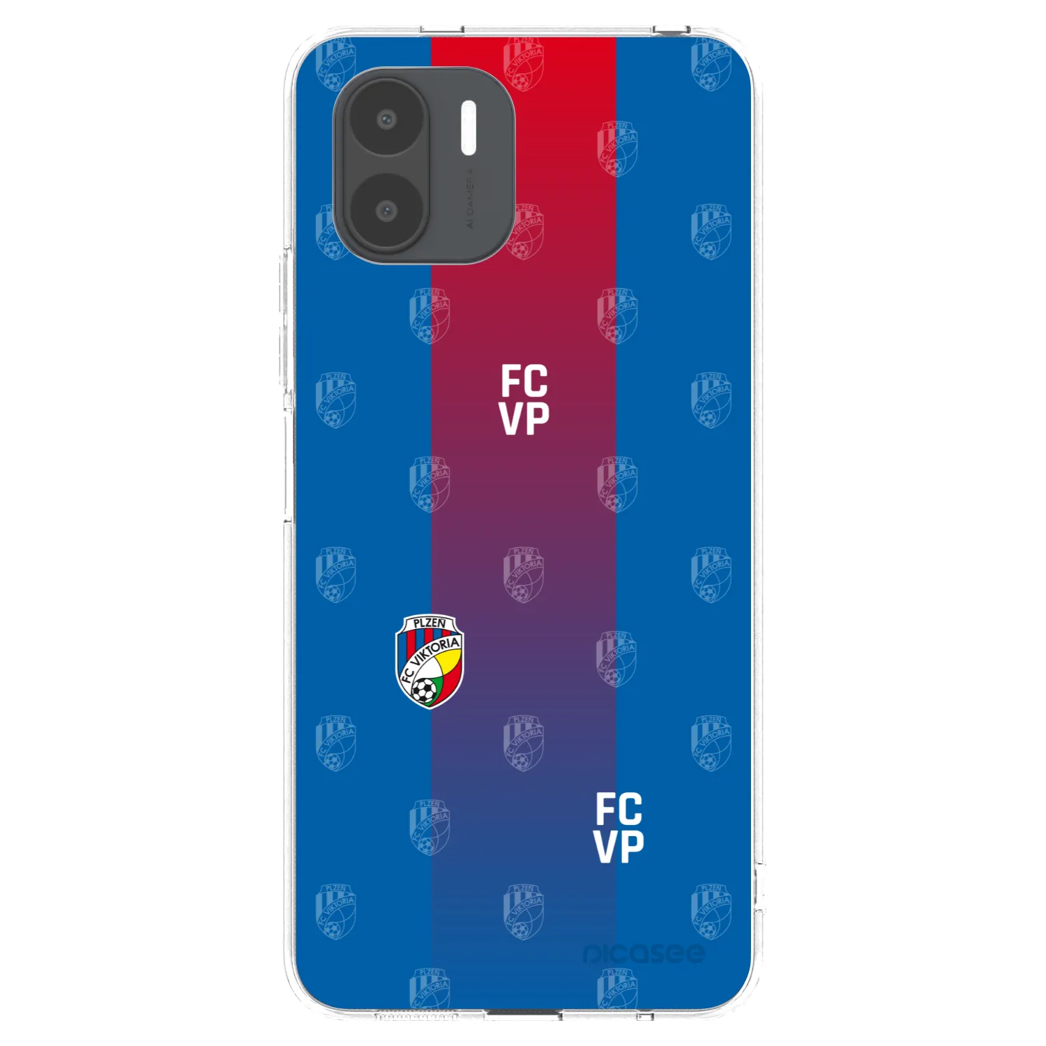 Picasee silikonový průhledný obal pro Xiaomi Redmi A2 - FC Viktoria Plzeň F