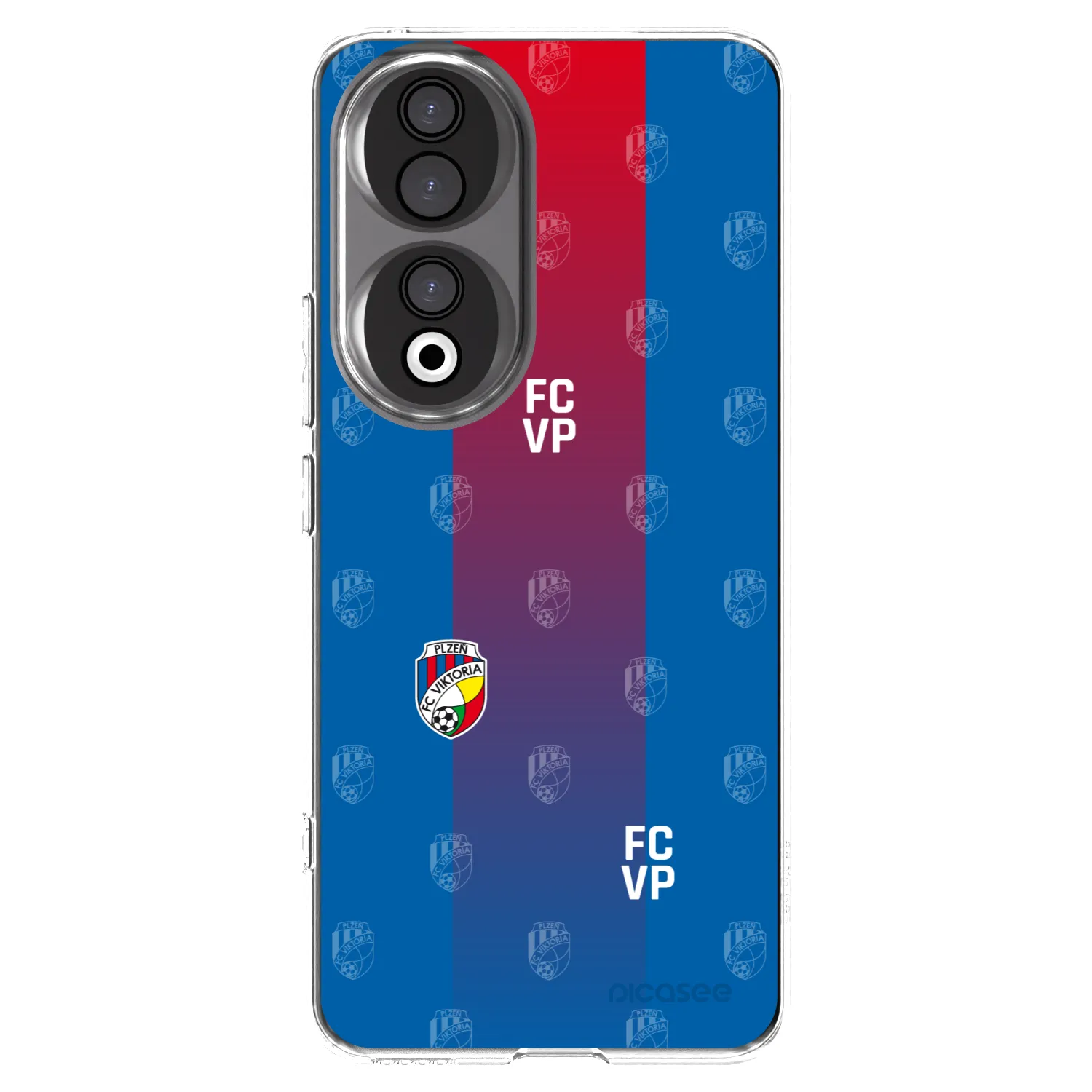 Picasee silikonový průhledný obal pro Honor 90 5G - FC Viktoria Plzeň F