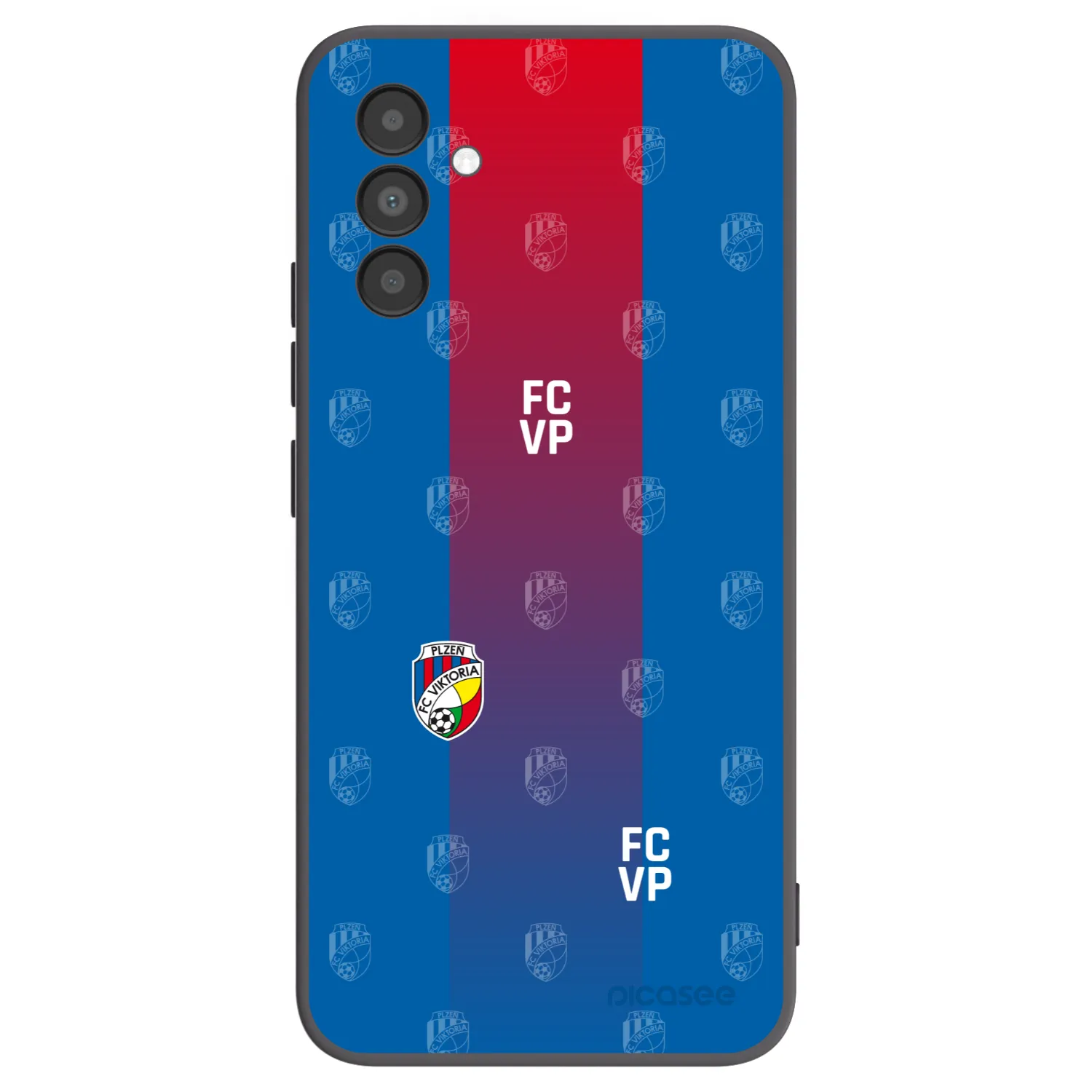 Picasee silikonový černý obal pro Samsung Galaxy A04s A047F - FC Viktoria Plzeň F