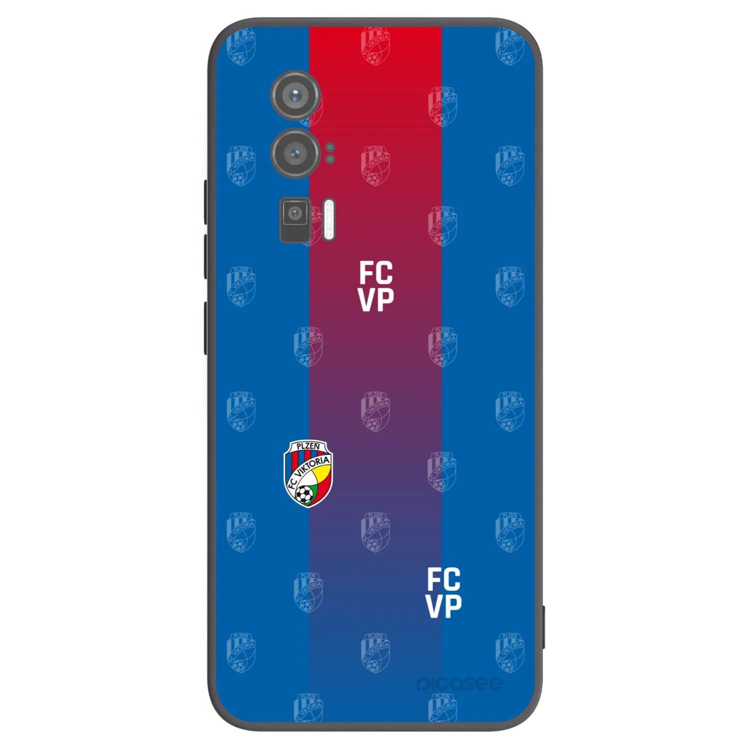 Picasee silikonový černý obal pro Xiaomi Poco F5 Pro 5G - FC Viktoria Plzeň F