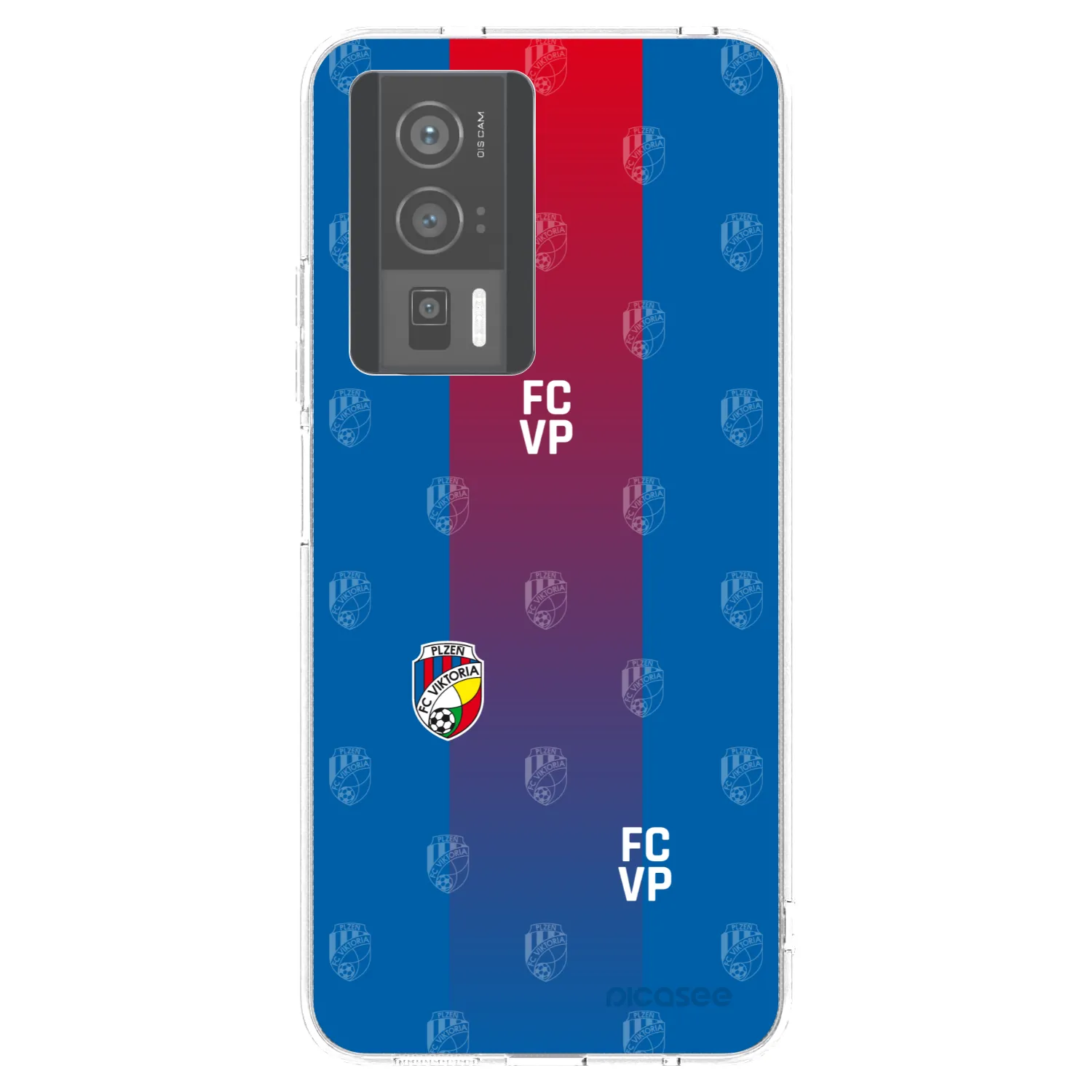 Picasee silikonový průhledný obal pro Xiaomi Poco F5 Pro 5G - FC Viktoria Plzeň F