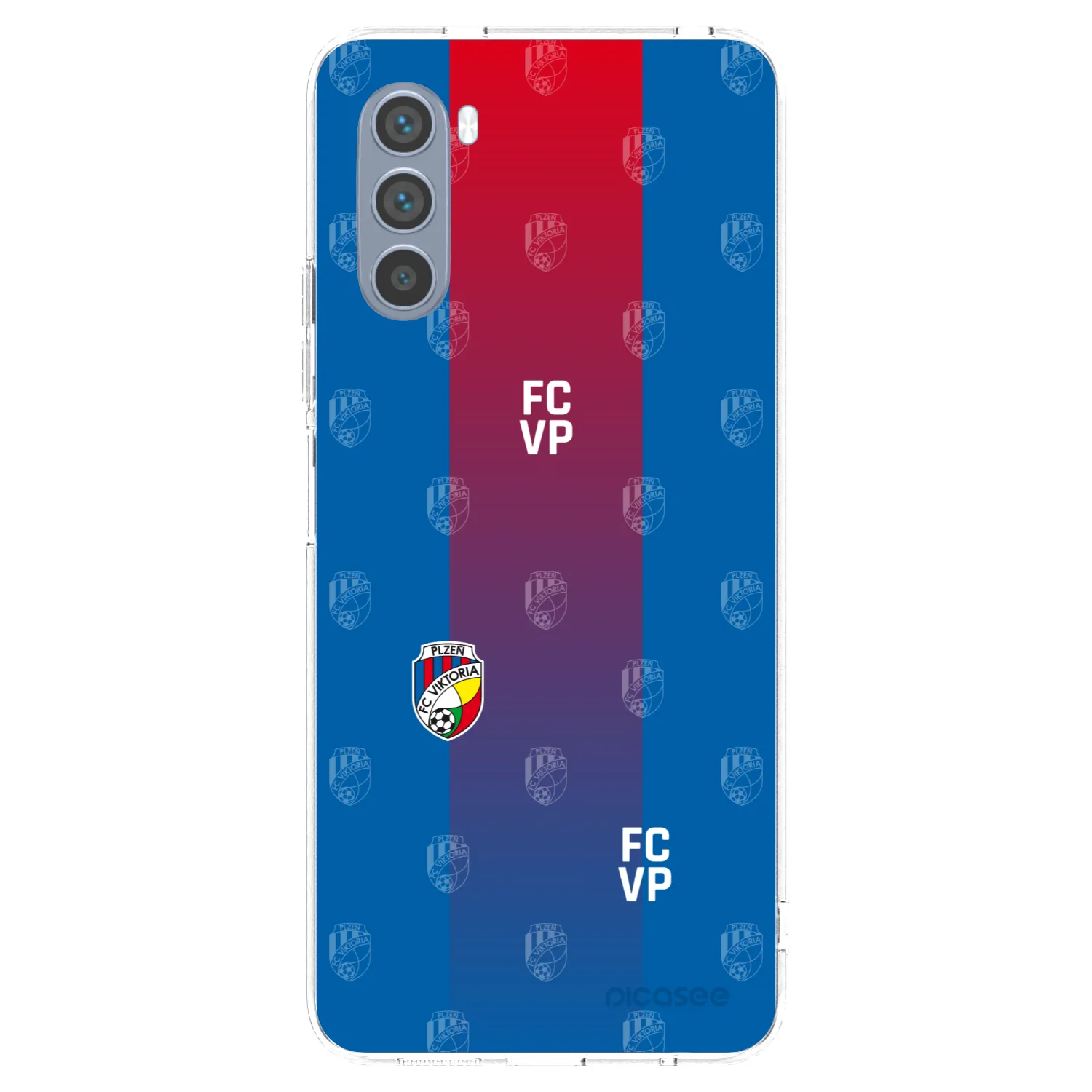 Picasee silikonový průhledný obal pro Motorola Moto G62 - FC Viktoria Plzeň F