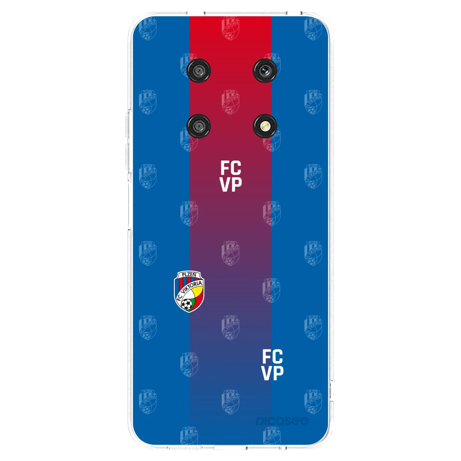 Picasee silikonový průhledný obal pro Honor Magic4 Lite 5G - FC Viktoria Plzeň F
