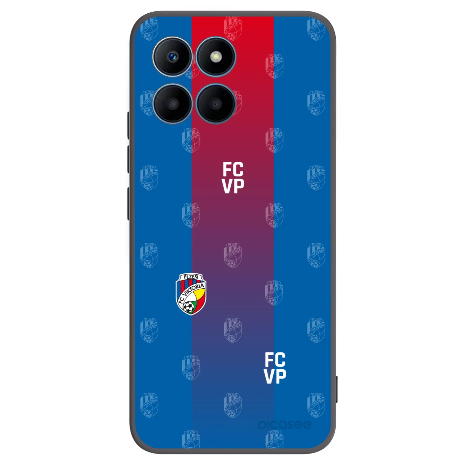 Picasee silikonový černý obal pro Honor 70 Lite - FC Viktoria Plzeň F