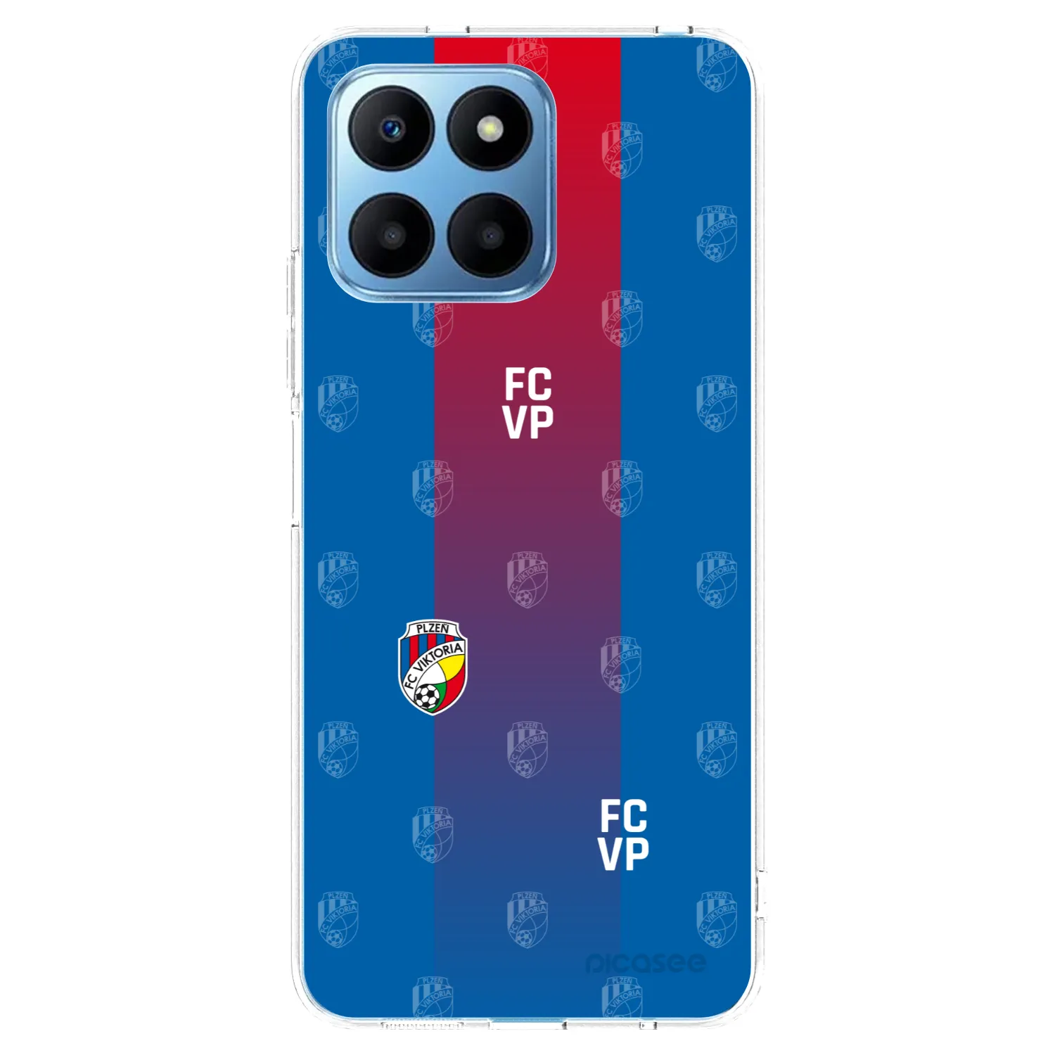 Picasee silikonový průhledný obal pro Honor 70 Lite - FC Viktoria Plzeň F
