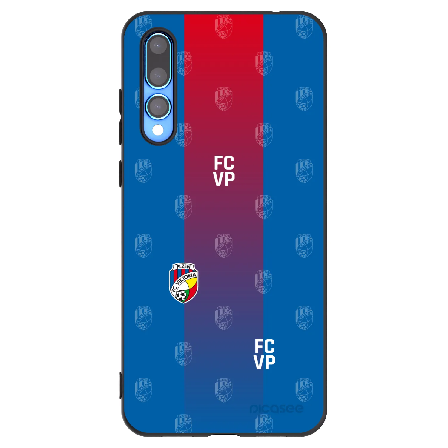 Picasee silikonový černý obal pro Huawei P20 Pro - FC Viktoria Plzeň F