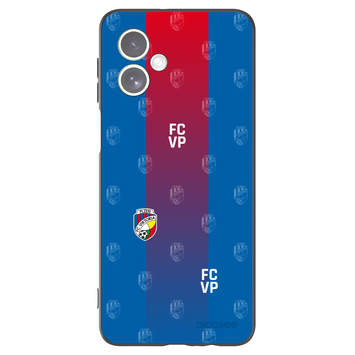 Picasee silikonový černý obal pro Motorola Moto G54 5G - FC Viktoria Plzeň F