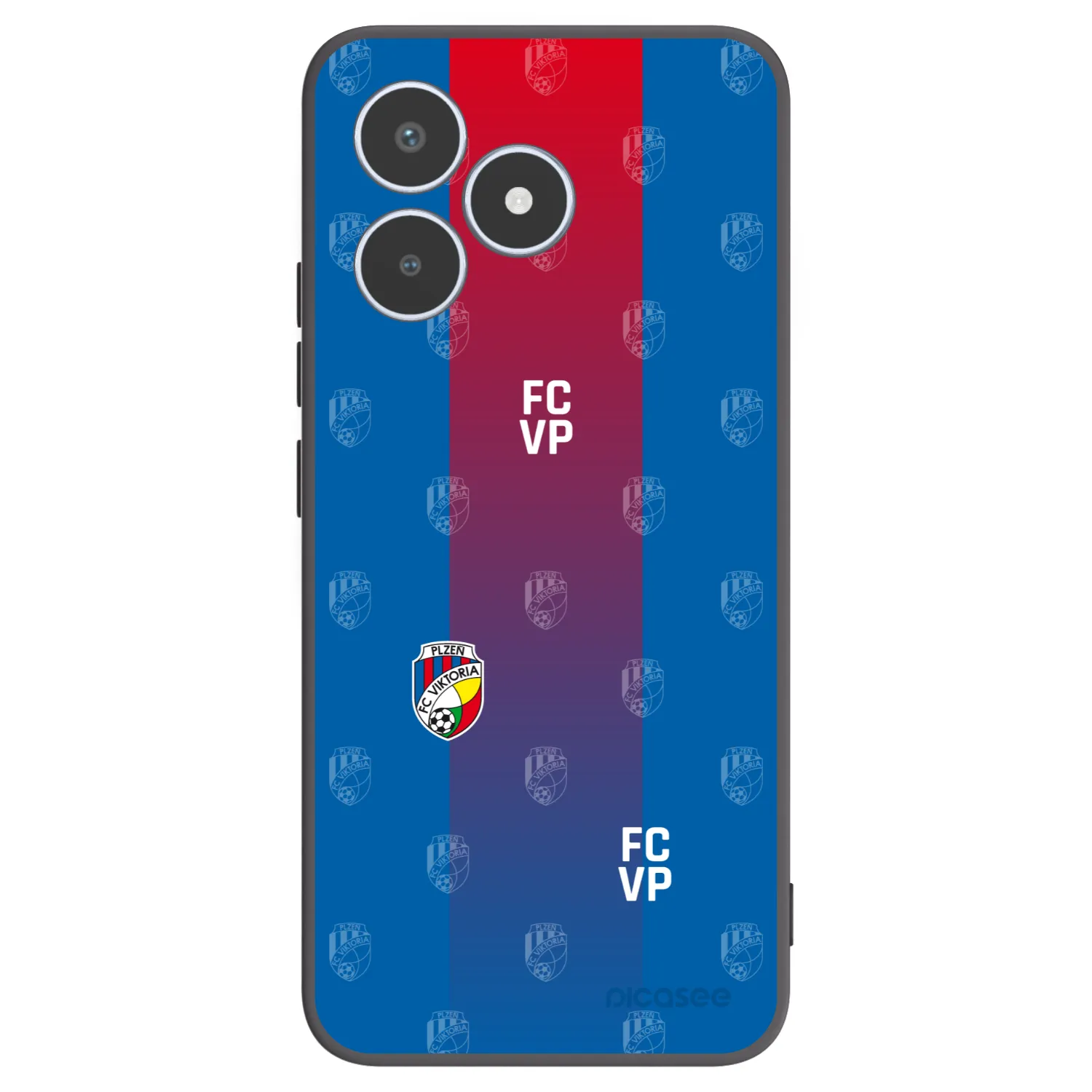 Picasee silikonový černý obal pro Realme C53 - FC Viktoria Plzeň F