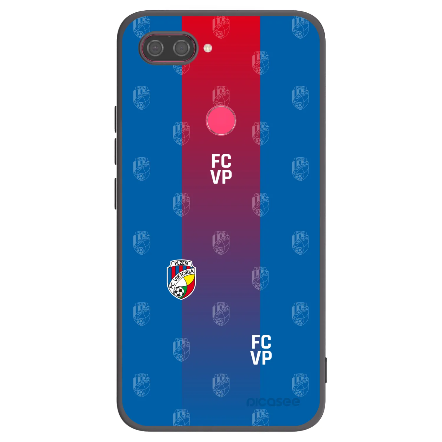 Picasee silikonový černý obal pro Xiaomi Mi 8 Lite - FC Viktoria Plzeň F