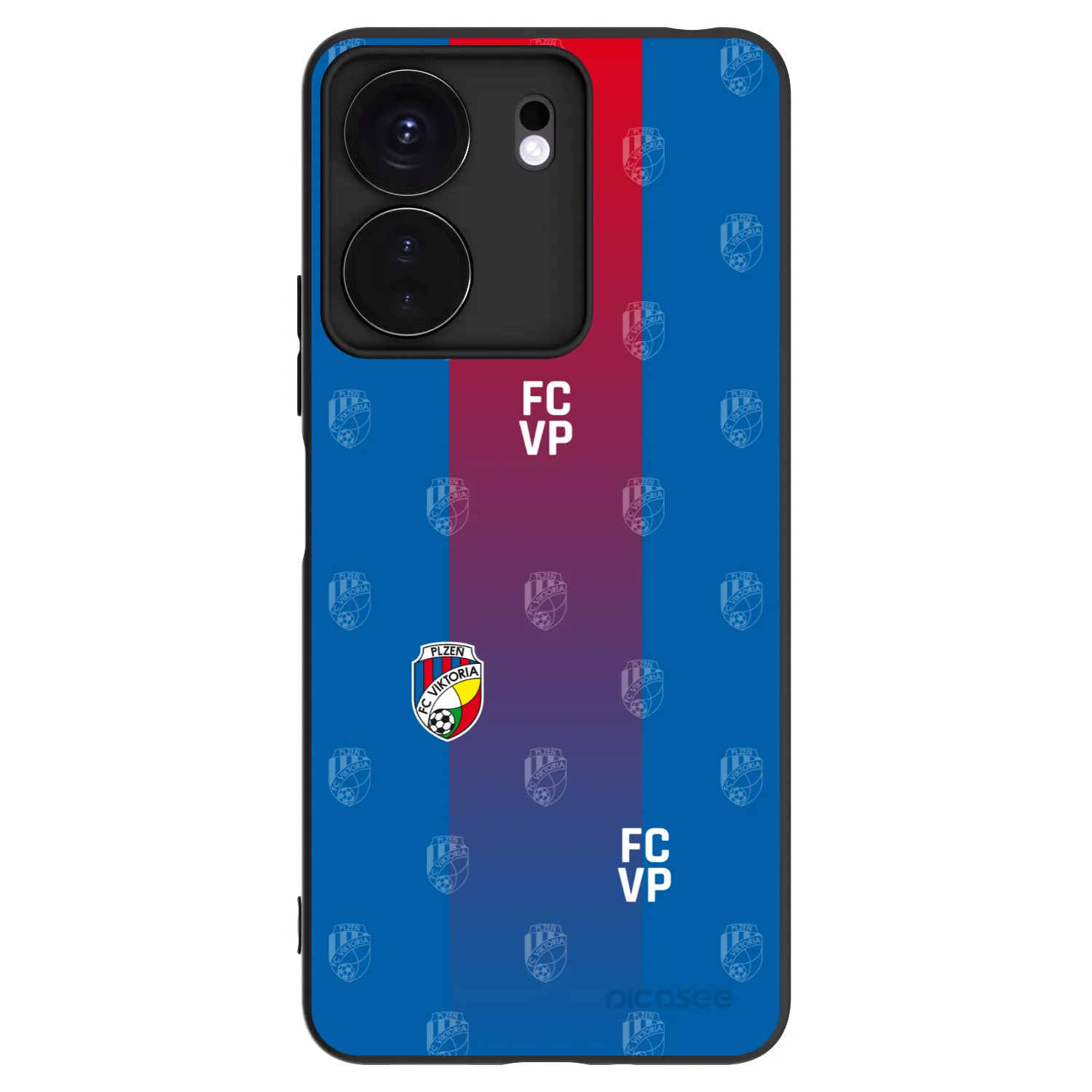 Picasee silikonový černý obal pro Xiaomi Redmi 13C 4G - FC Viktoria Plzeň F