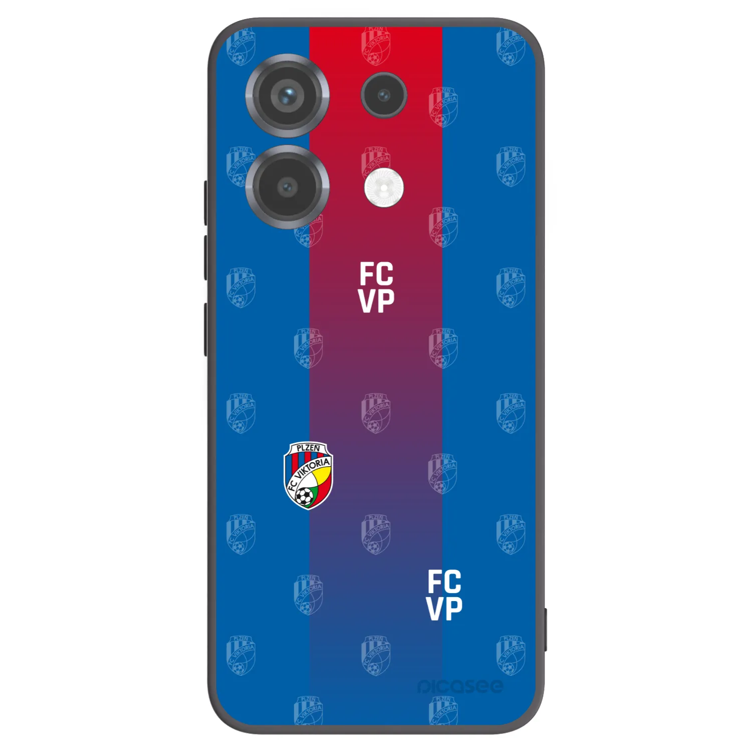 Picasee silikonový černý obal pro Xiaomi Poco X6 - FC Viktoria Plzeň F