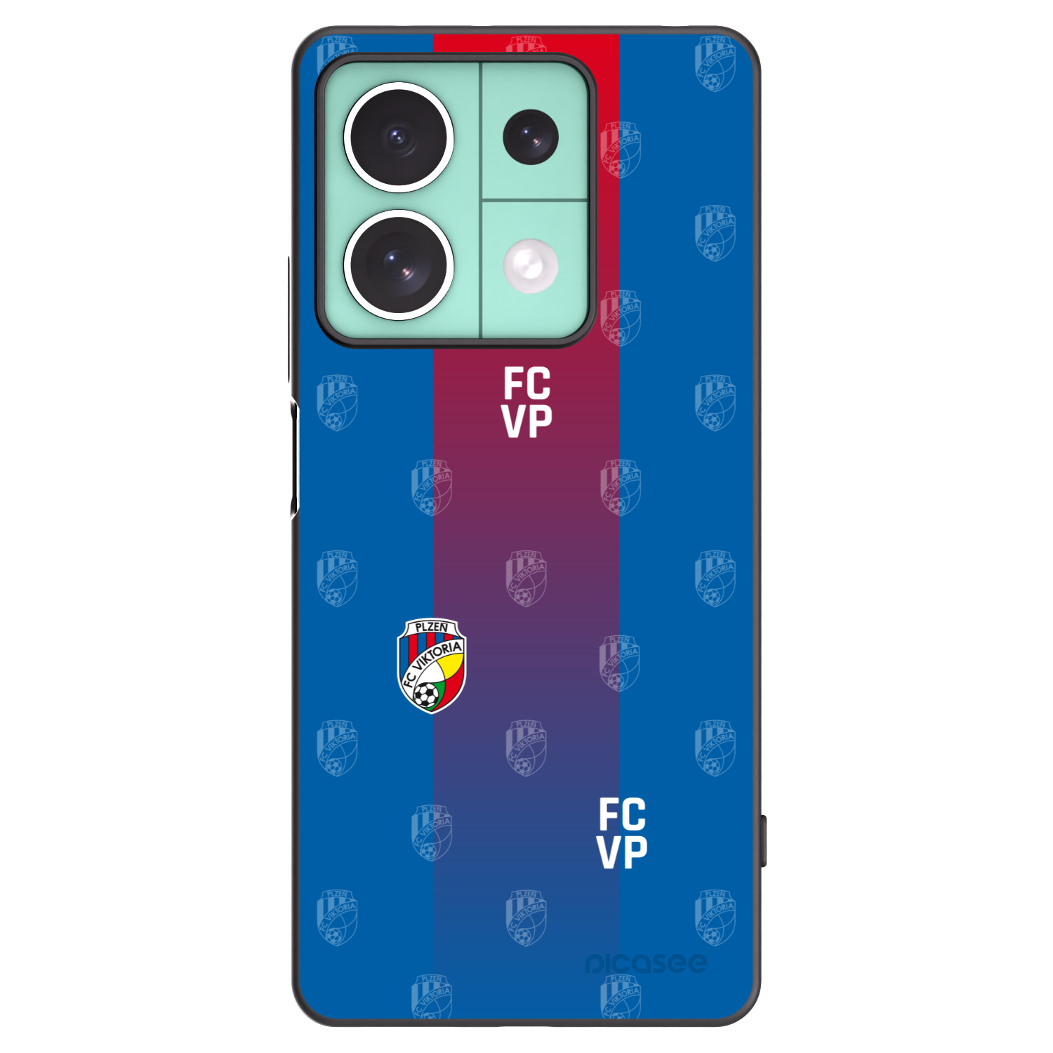 Picasee silikonový černý obal pro Xiaomi Redmi Note 13 5G - FC Viktoria Plzeň F
