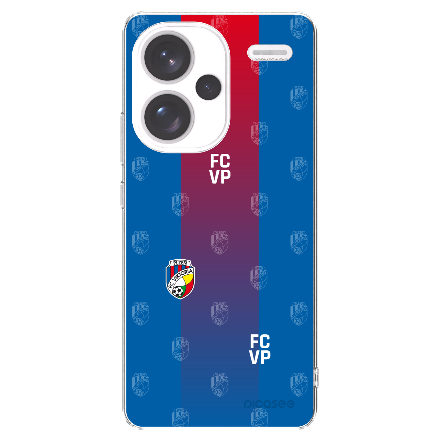 Picasee silikonový průhledný obal pro Xiaomi Redmi Note 13 Pro+ 5G - FC Viktoria Plzeň F