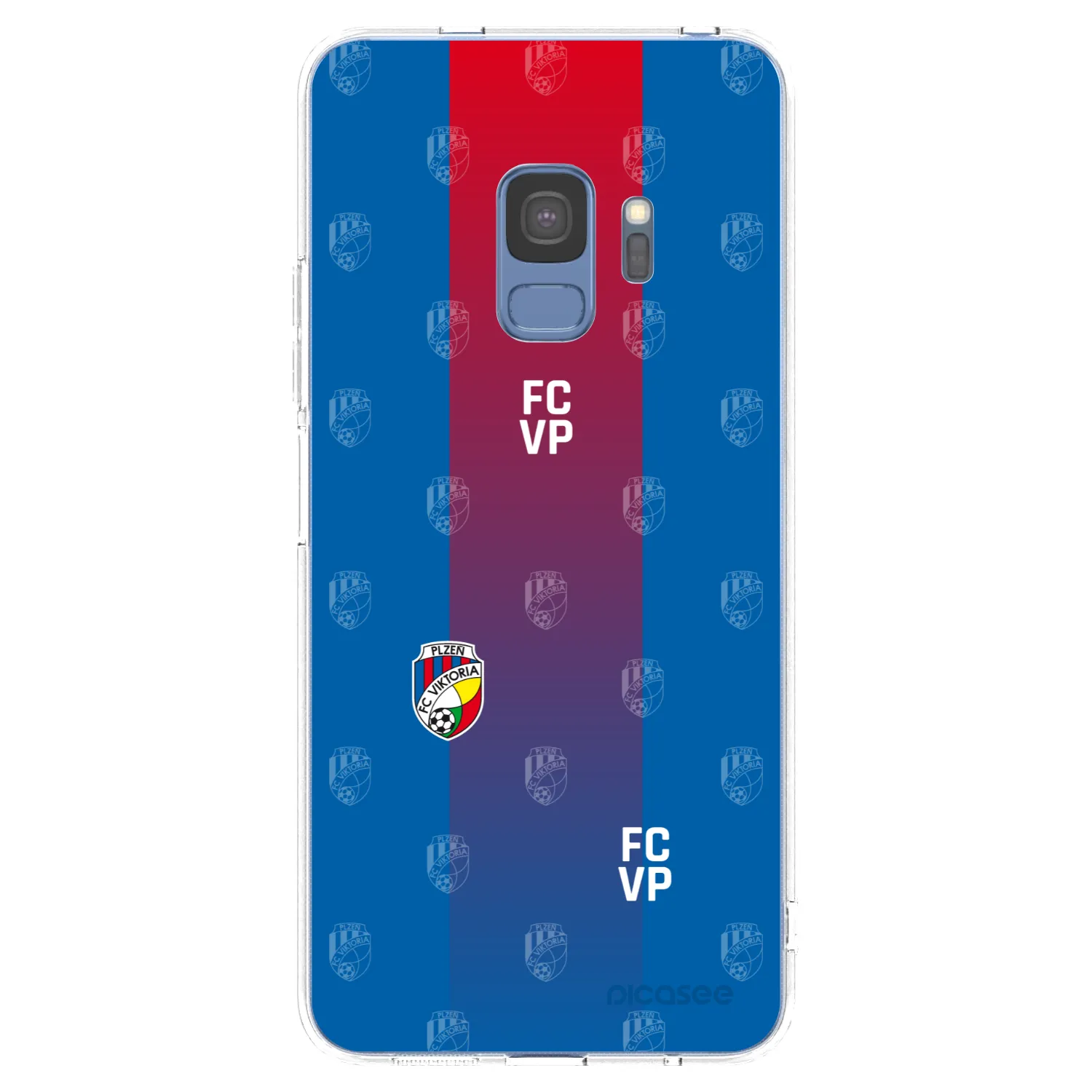 Picasee silikonový průhledný obal pro Samsung Galaxy S9 G960F - FC Viktoria Plzeň F