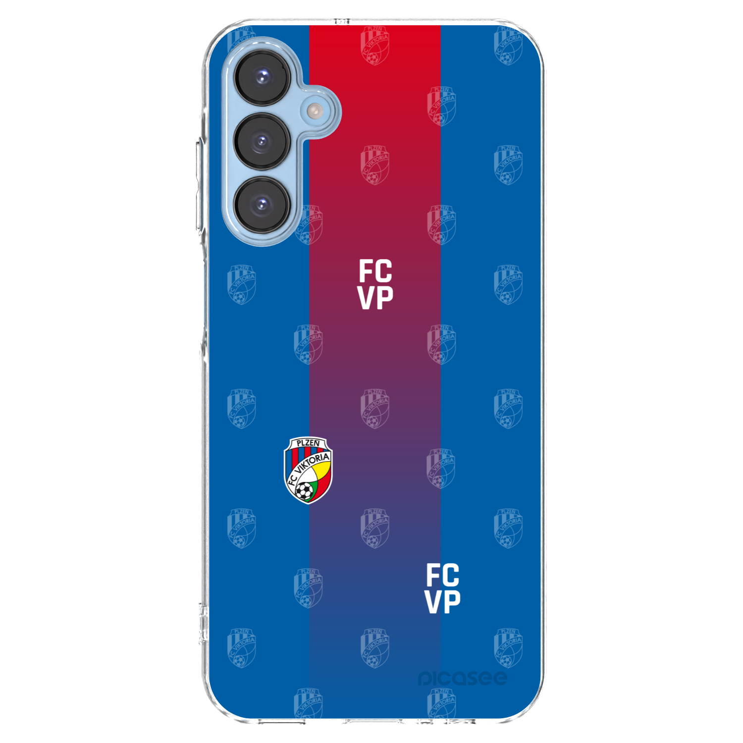 Picasee silikonový průhledný obal pro Samsung Galaxy A15 A156B 5G - FC Viktoria Plzeň F