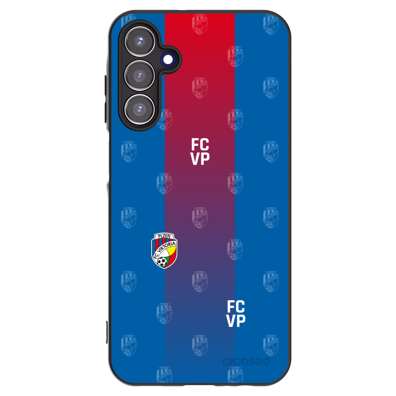 Picasee silikonový černý obal pro Samsung Galaxy A15 A155F 4G - FC Viktoria Plzeň F