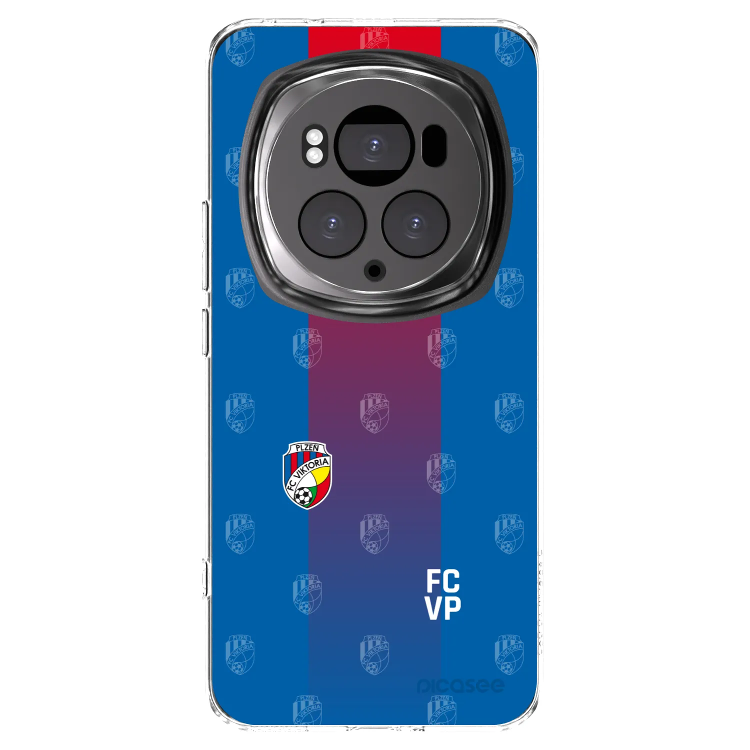 Picasee silikonový průhledný obal pro Honor Magic6 Pro - FC Viktoria Plzeň F