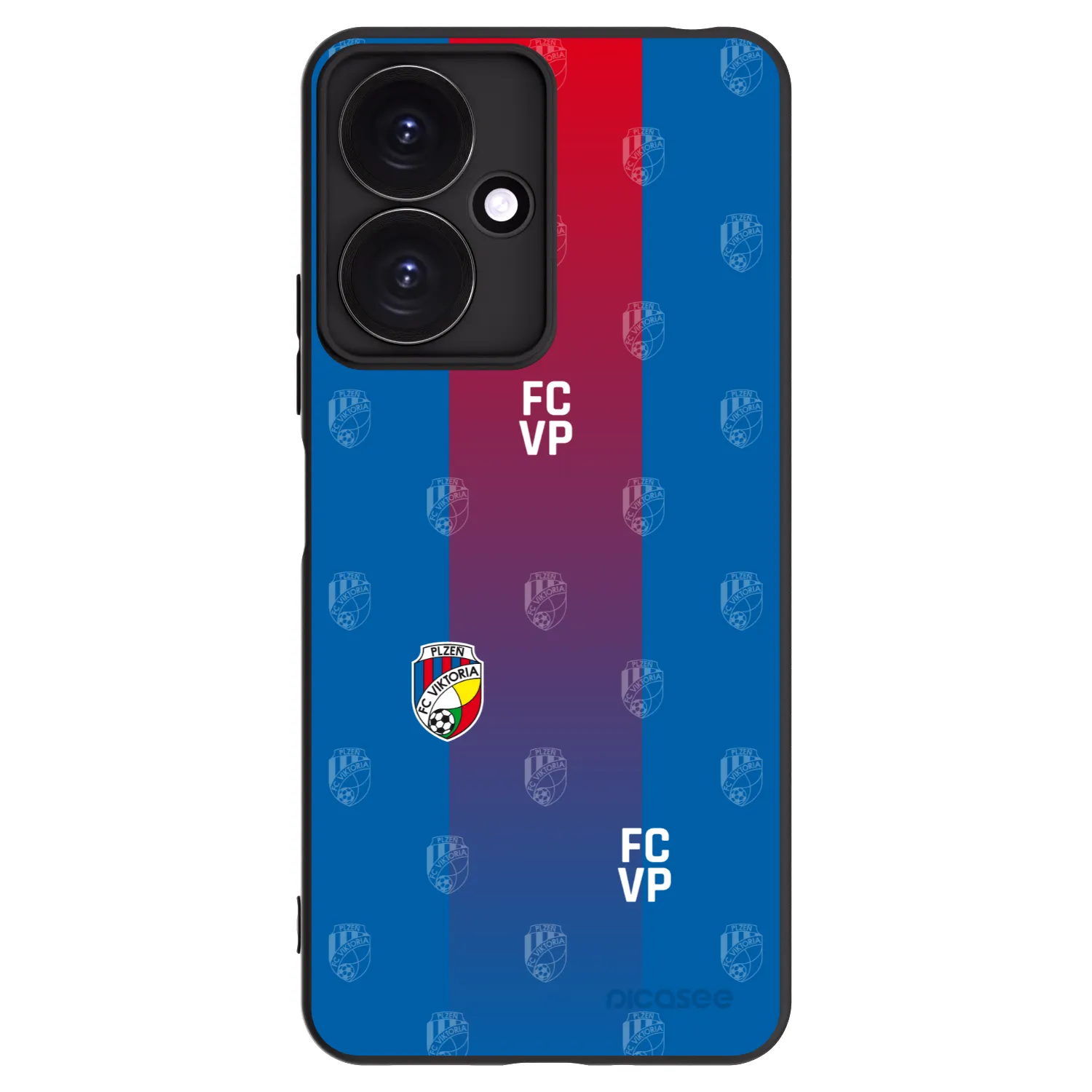 Picasee silikonový černý obal pro Xiaomi Redmi 13C 5G - FC Viktoria Plzeň F