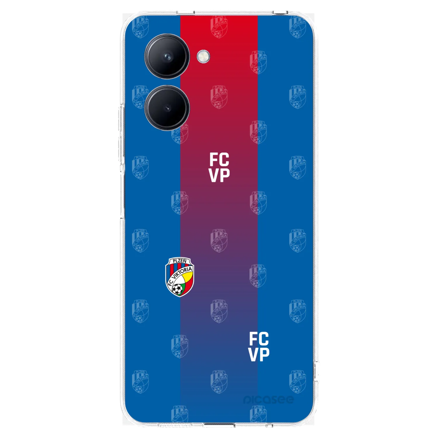 Picasee silikonový průhledný obal pro Realme C33 (2023) - FC Viktoria Plzeň F