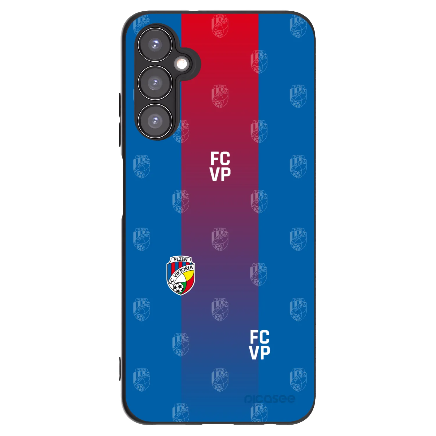 Picasee silikonový černý obal pro Samsung Galaxy A05s A057G - FC Viktoria Plzeň F