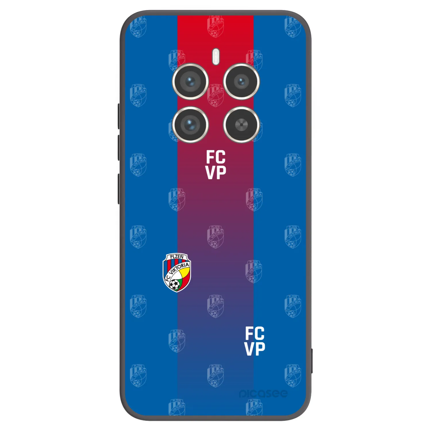 Picasee silikonový černý obal pro Realme 12 Pro 5G - FC Viktoria Plzeň F