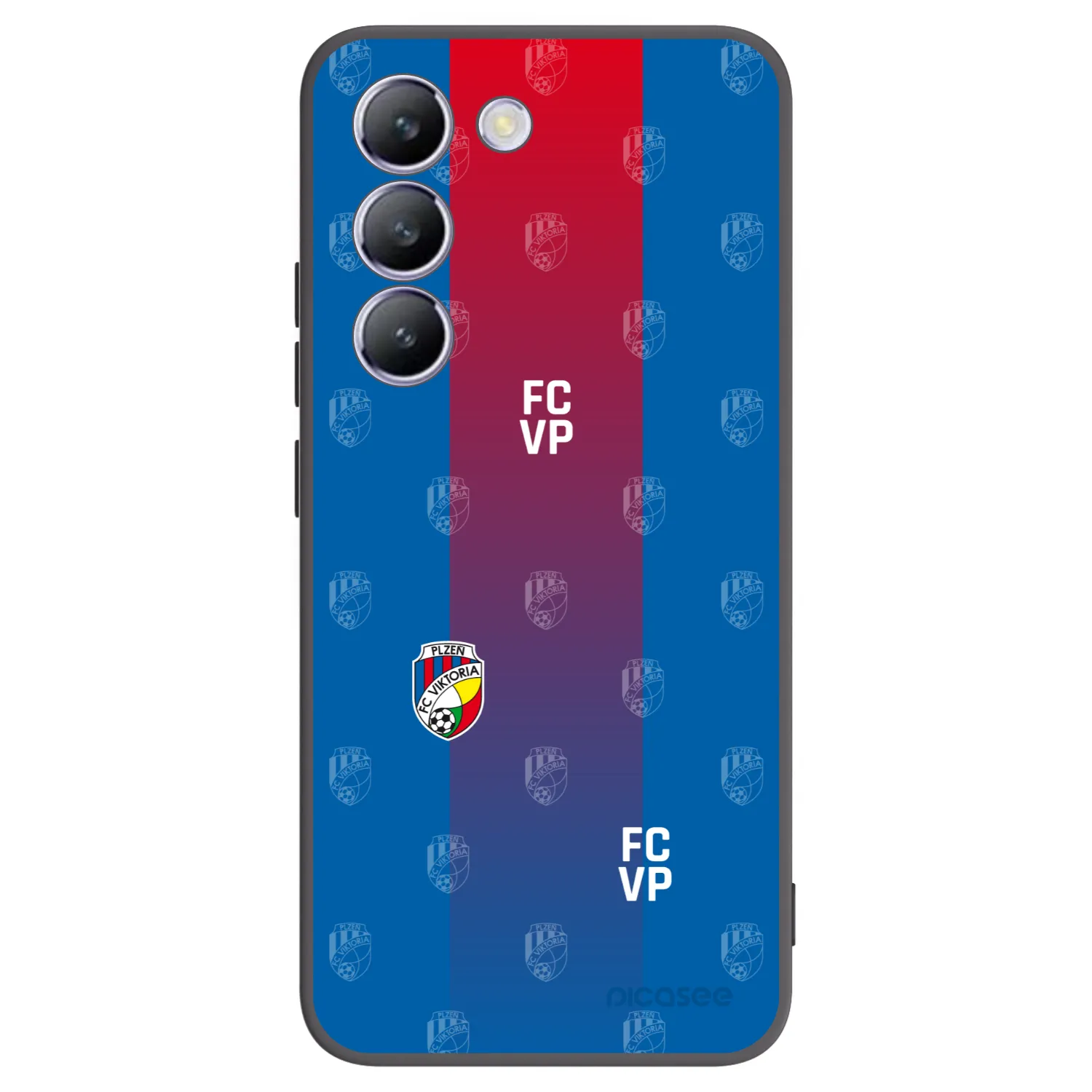Picasee silikonový černý obal pro Vivo V40 SE 5G - FC Viktoria Plzeň F