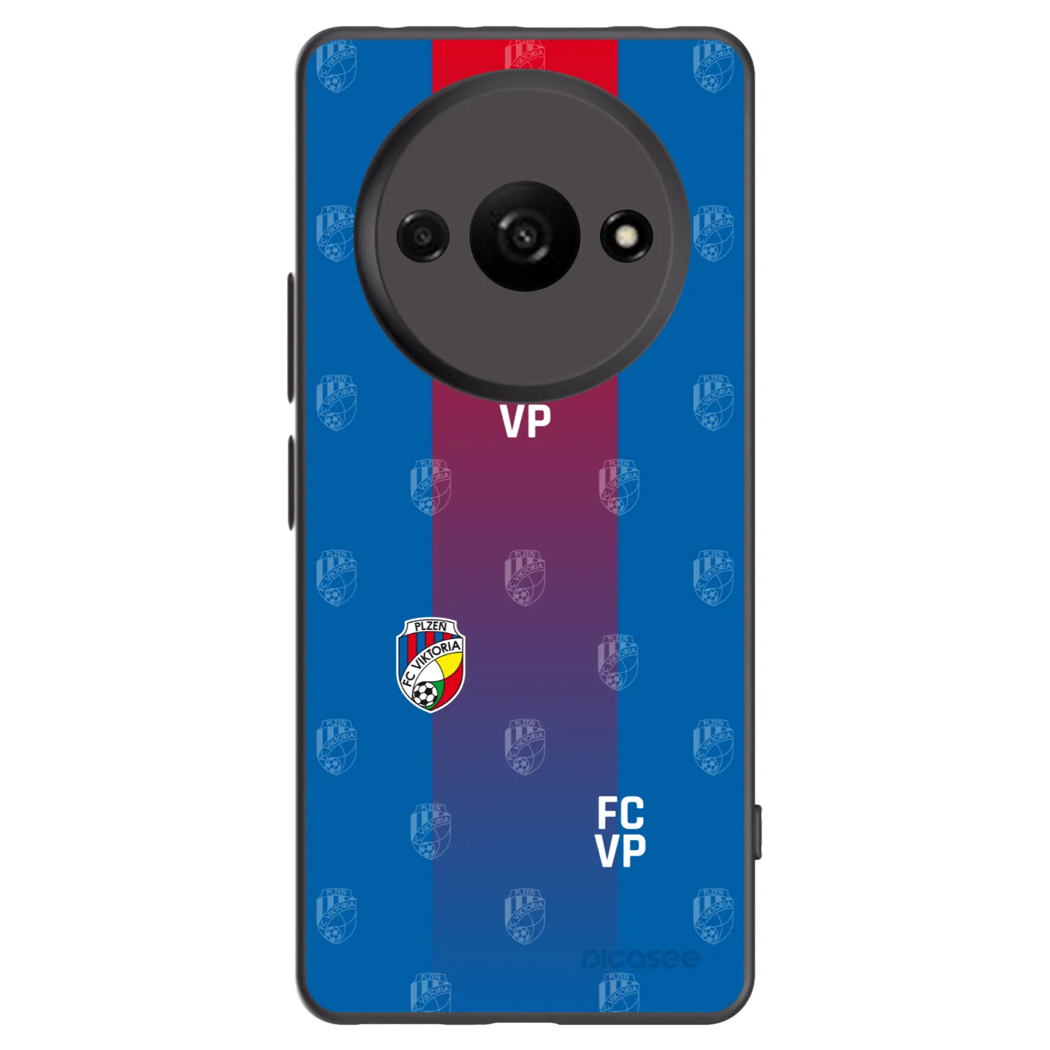 Picasee silikonový černý obal pro Xiaomi Redmi A3 - FC Viktoria Plzeň F