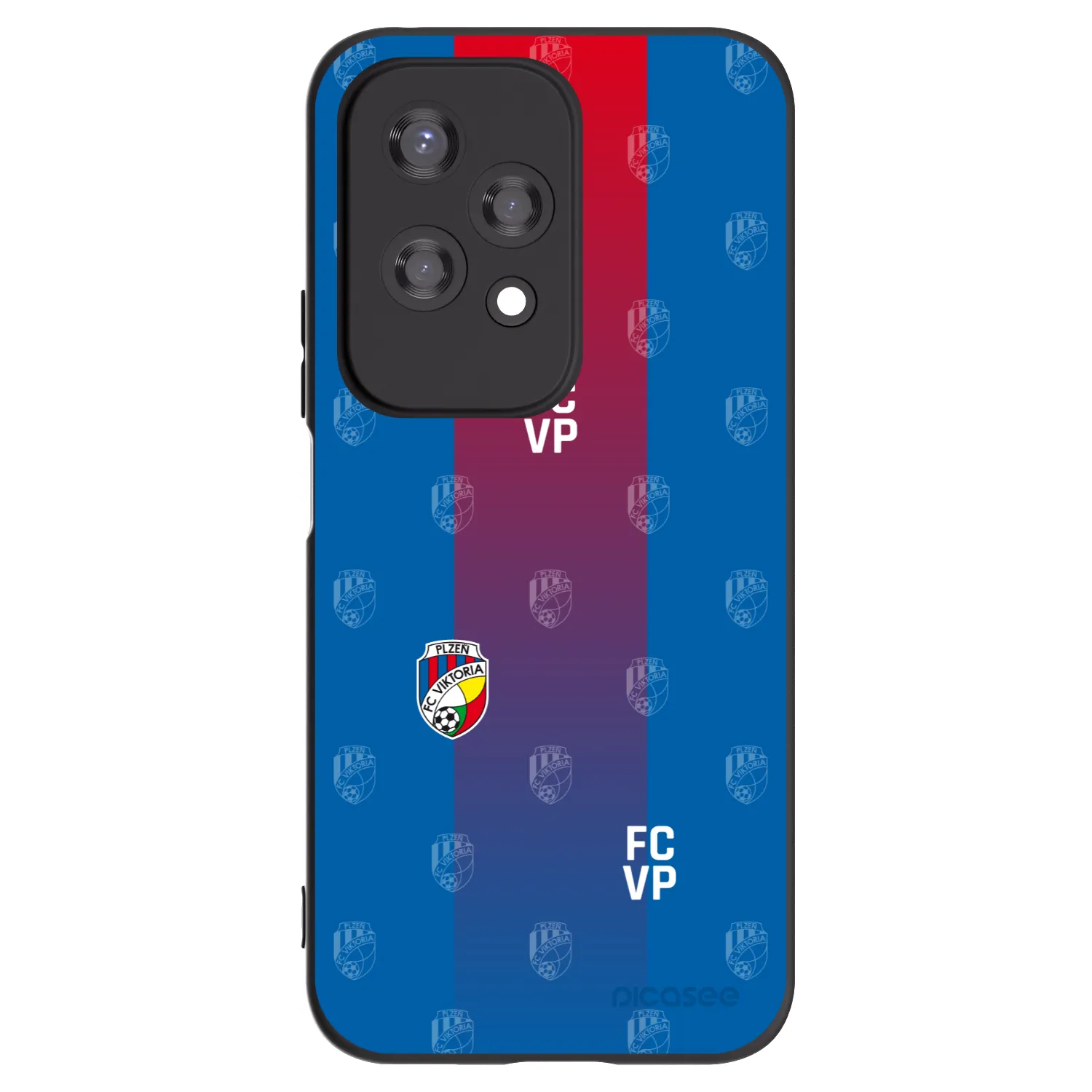 Picasee silikonový černý obal pro Honor 200 Lite - FC Viktoria Plzeň F