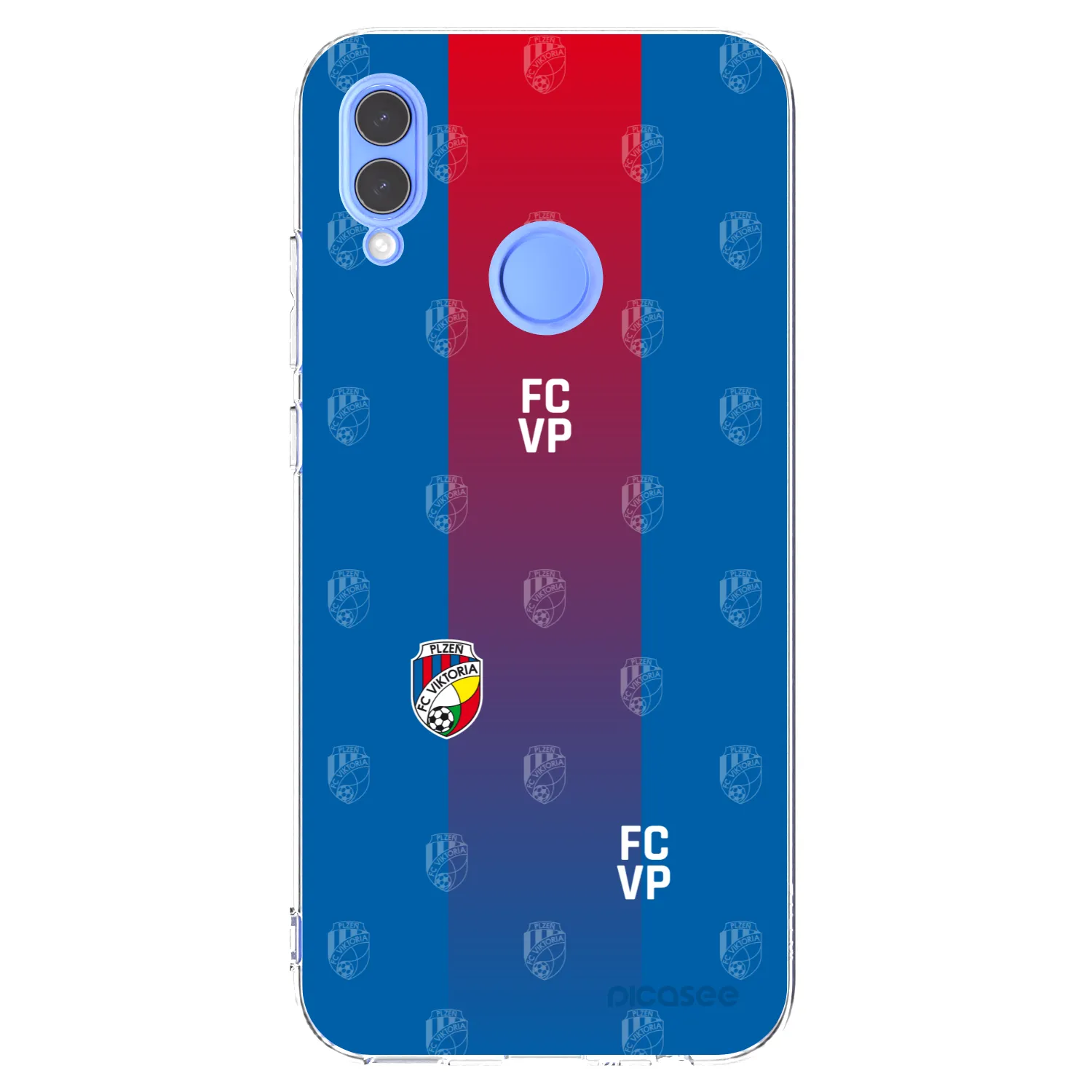Picasee silikonový průhledný obal pro Huawei P Smart 2019 - FC Viktoria Plzeň F