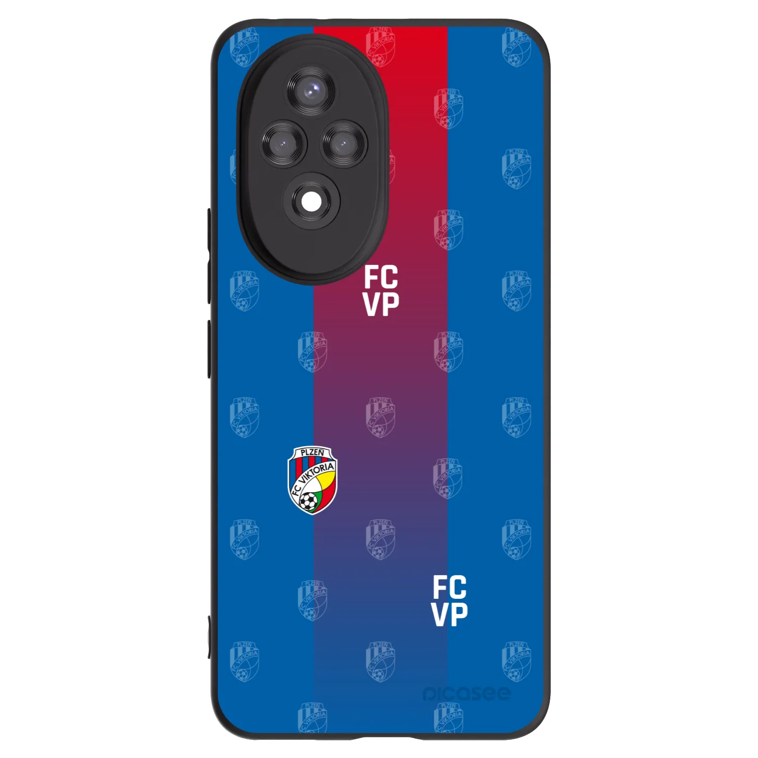 Picasee silikonový černý obal pro Honor 200 Pro 5G - FC Viktoria Plzeň F