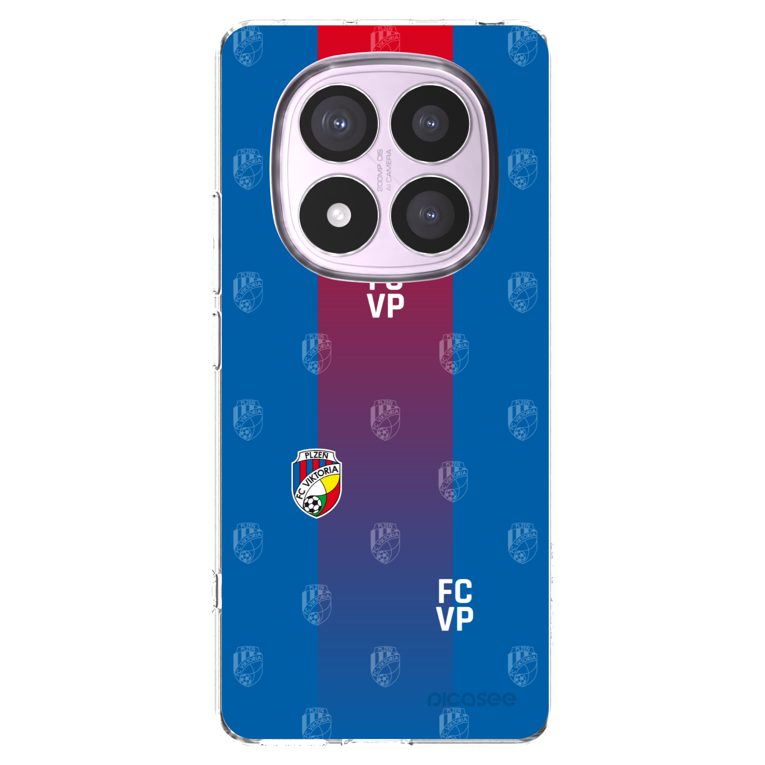 Picasee silikonový průhledný obal pro Xiaomi Redmi Note 14 Pro 5G - FC Viktoria Plzeň F