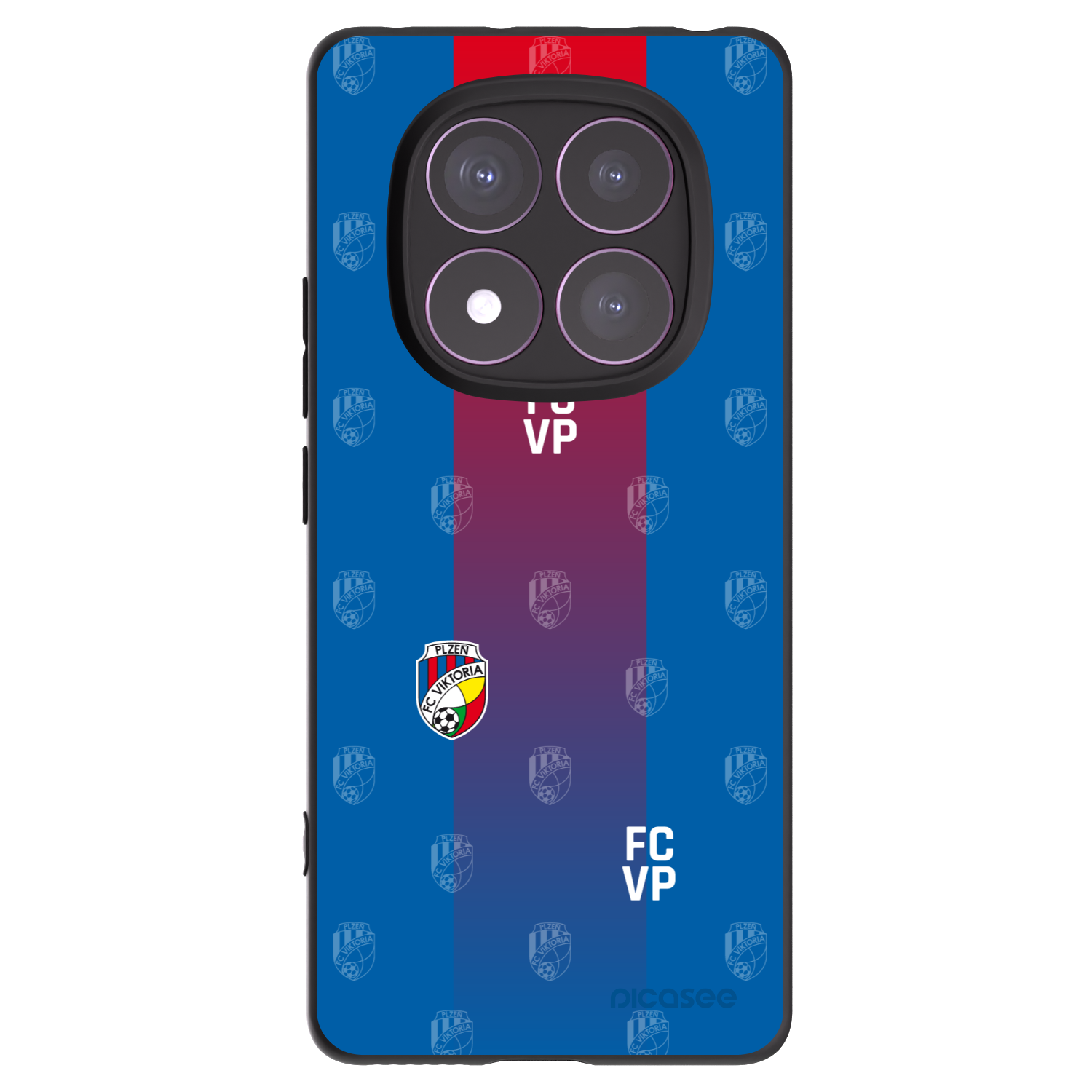 Picasee silikonový černý obal pro Xiaomi Redmi Note 14 Pro 4G - FC Viktoria Plzeň F
