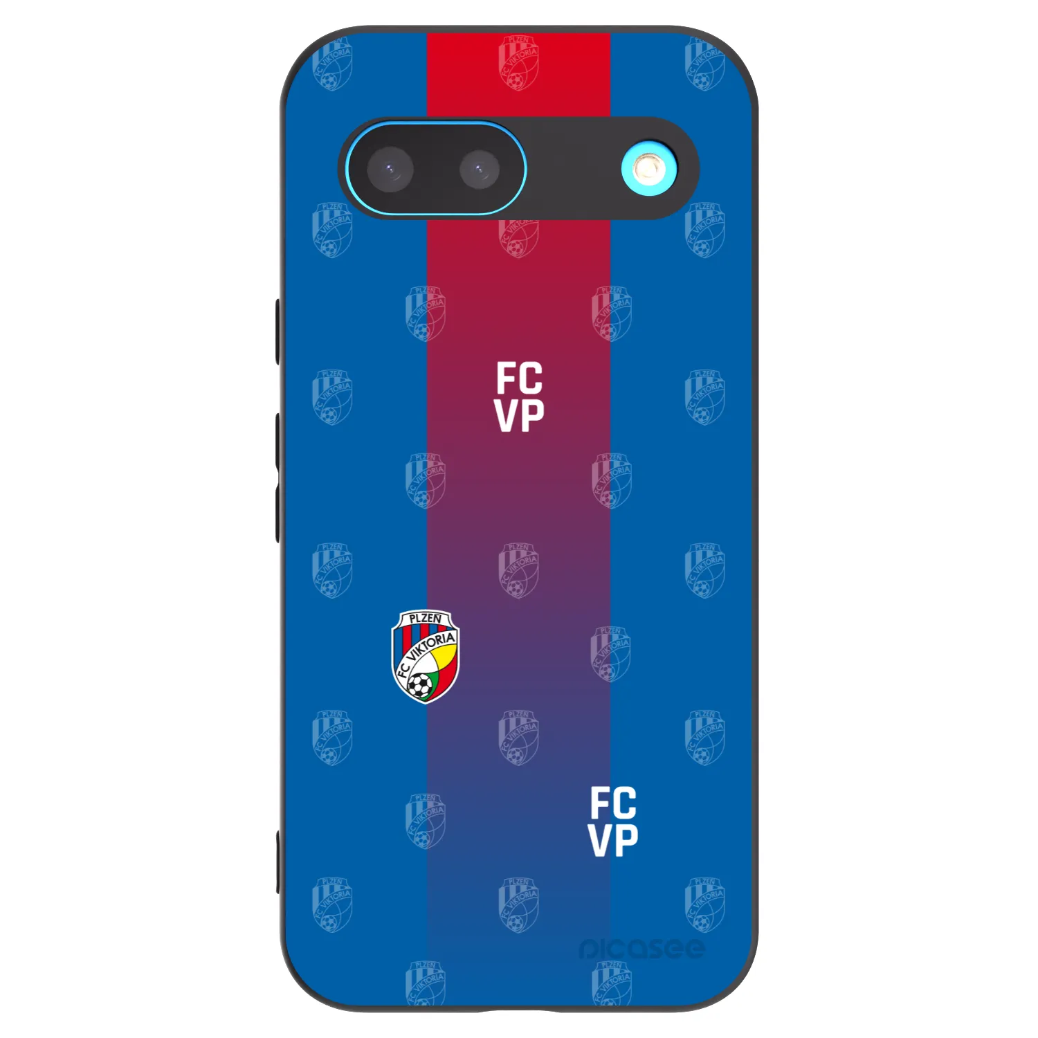 Picasee silikonový černý obal pro Google Pixel 8 - FC Viktoria Plzeň F