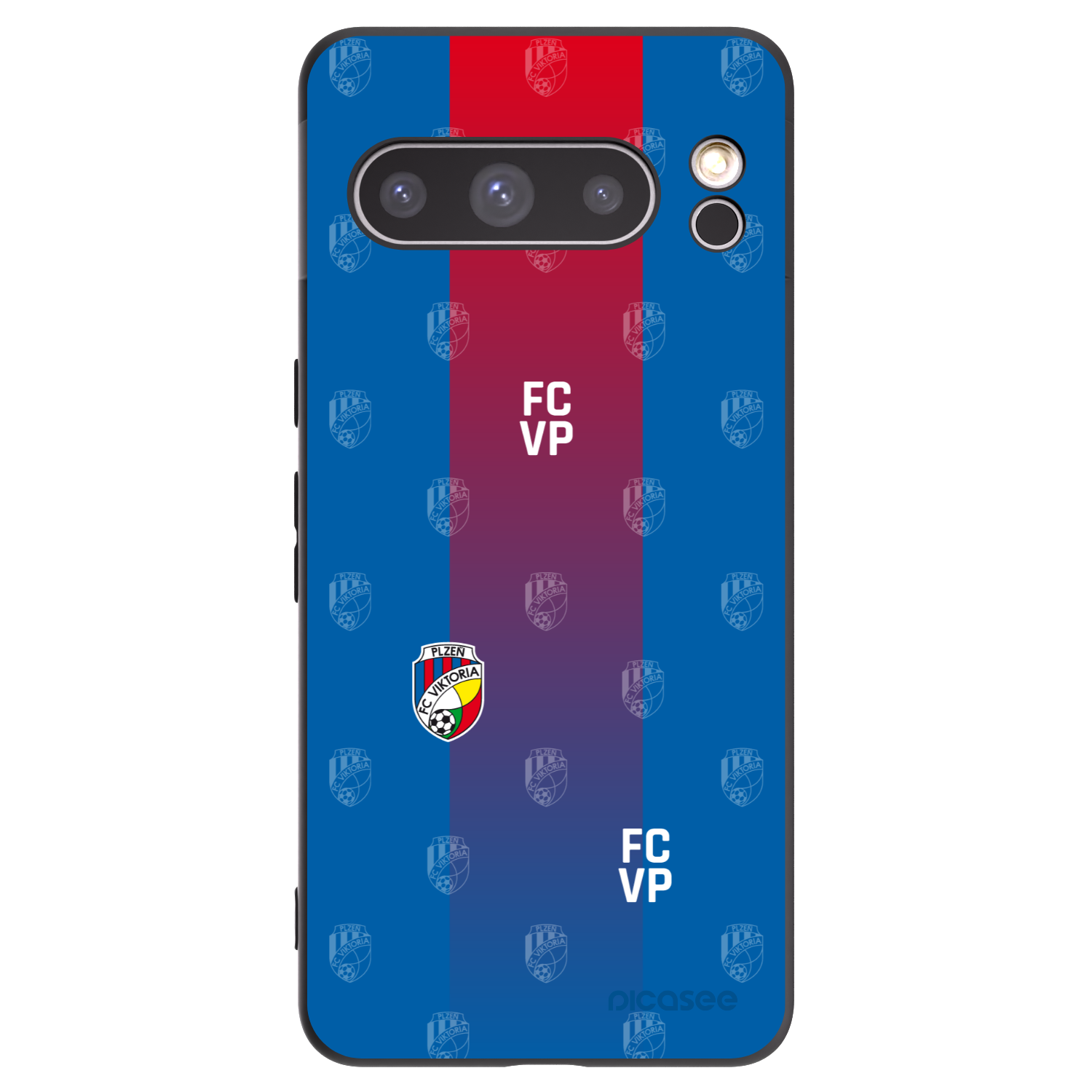 Picasee silikonový černý obal pro Google Pixel 8 Pro - FC Viktoria Plzeň F