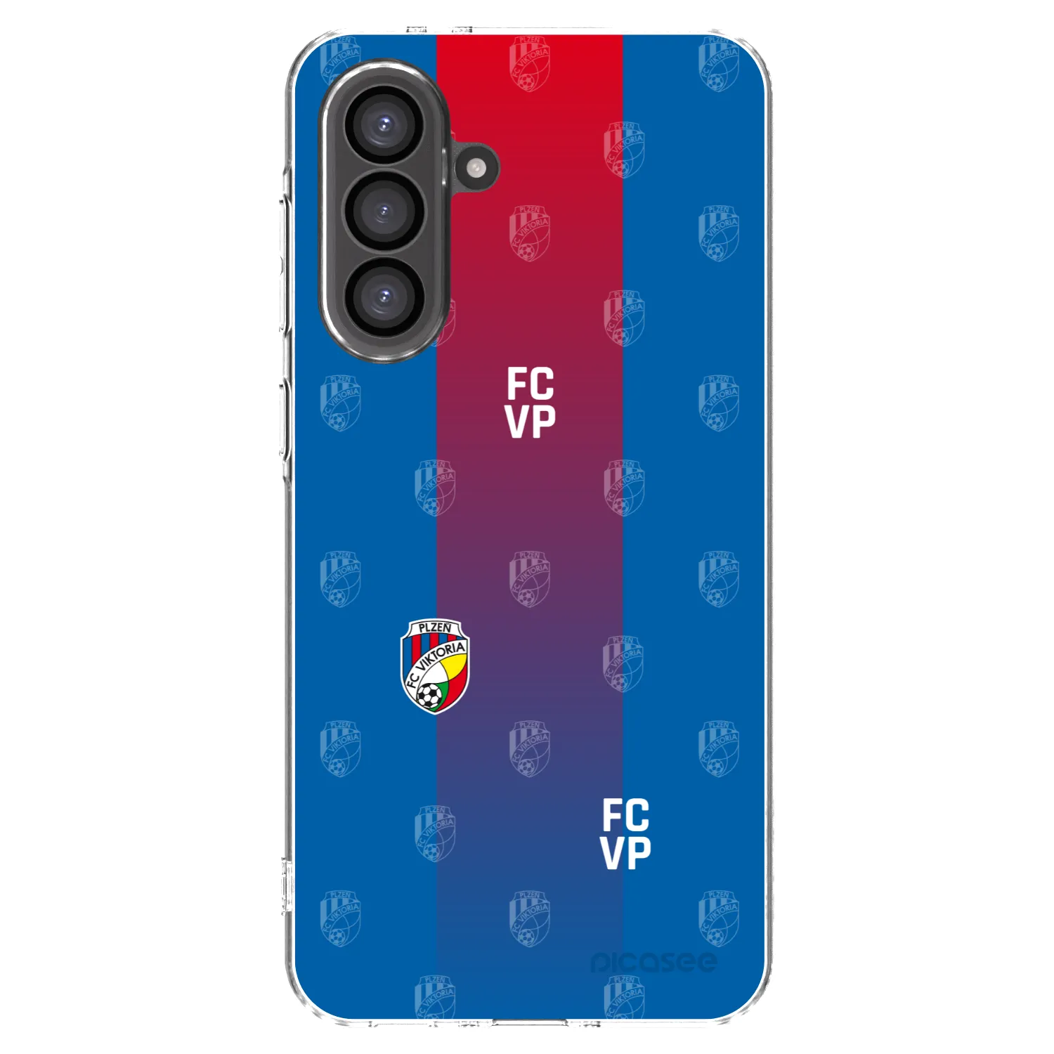 Picasee silikonový průhledný obal pro Samsung Galaxy A56 5G A566B - FC Viktoria Plzeň F