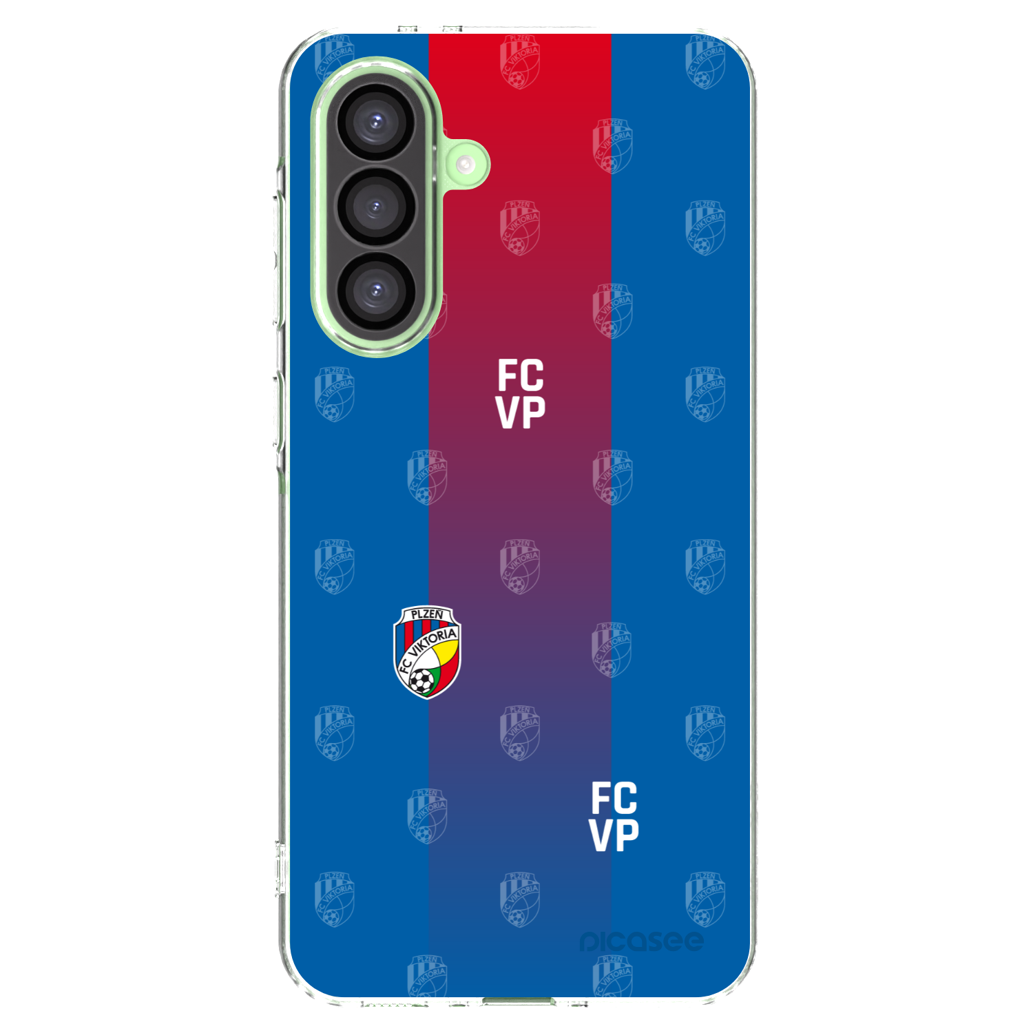Picasee silikonový průhledný obal pro Samsung Galaxy A26 5G A266B - FC Viktoria Plzeň F