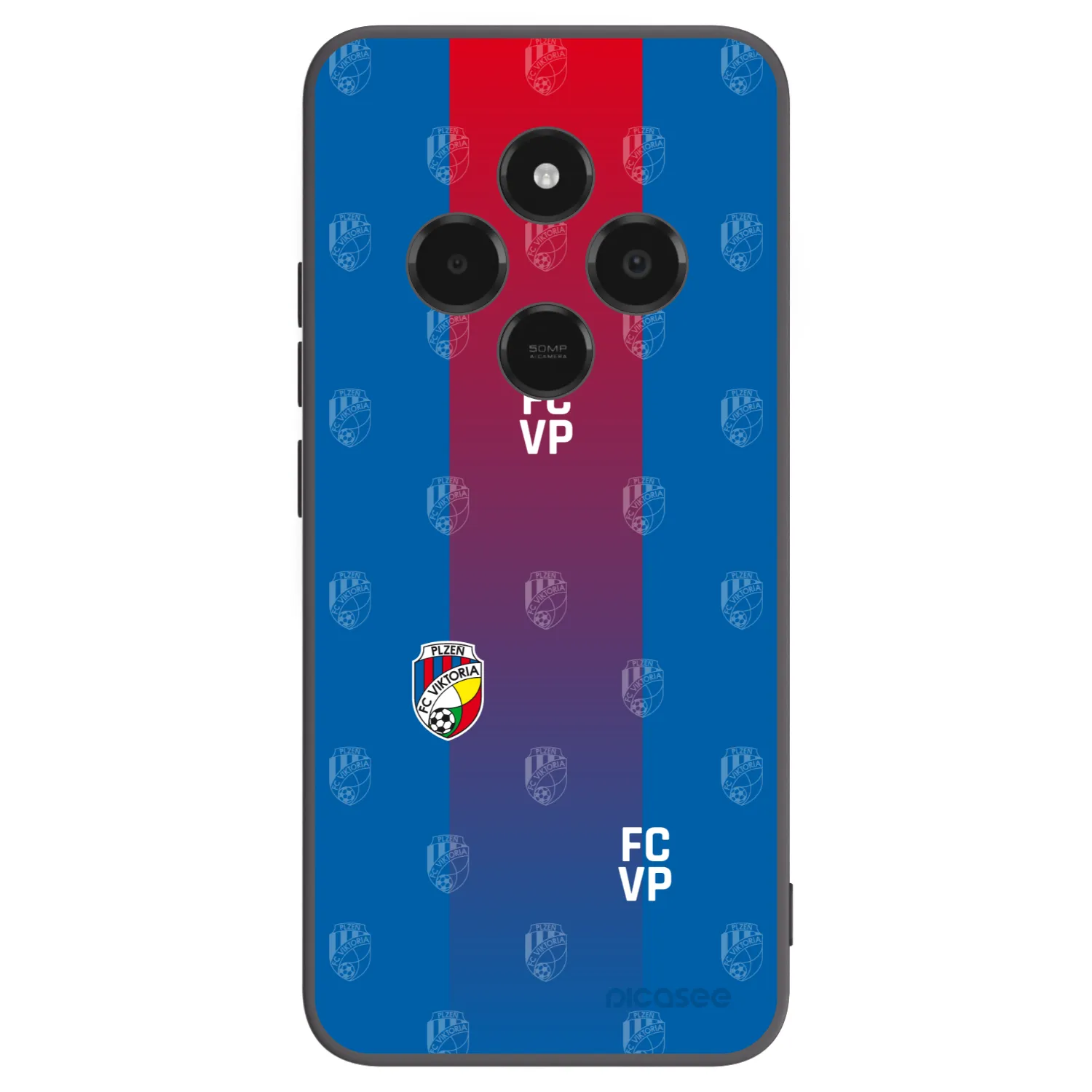 Picasee silikonový černý obal pro Xiaomi Poco C75 - FC Viktoria Plzeň F