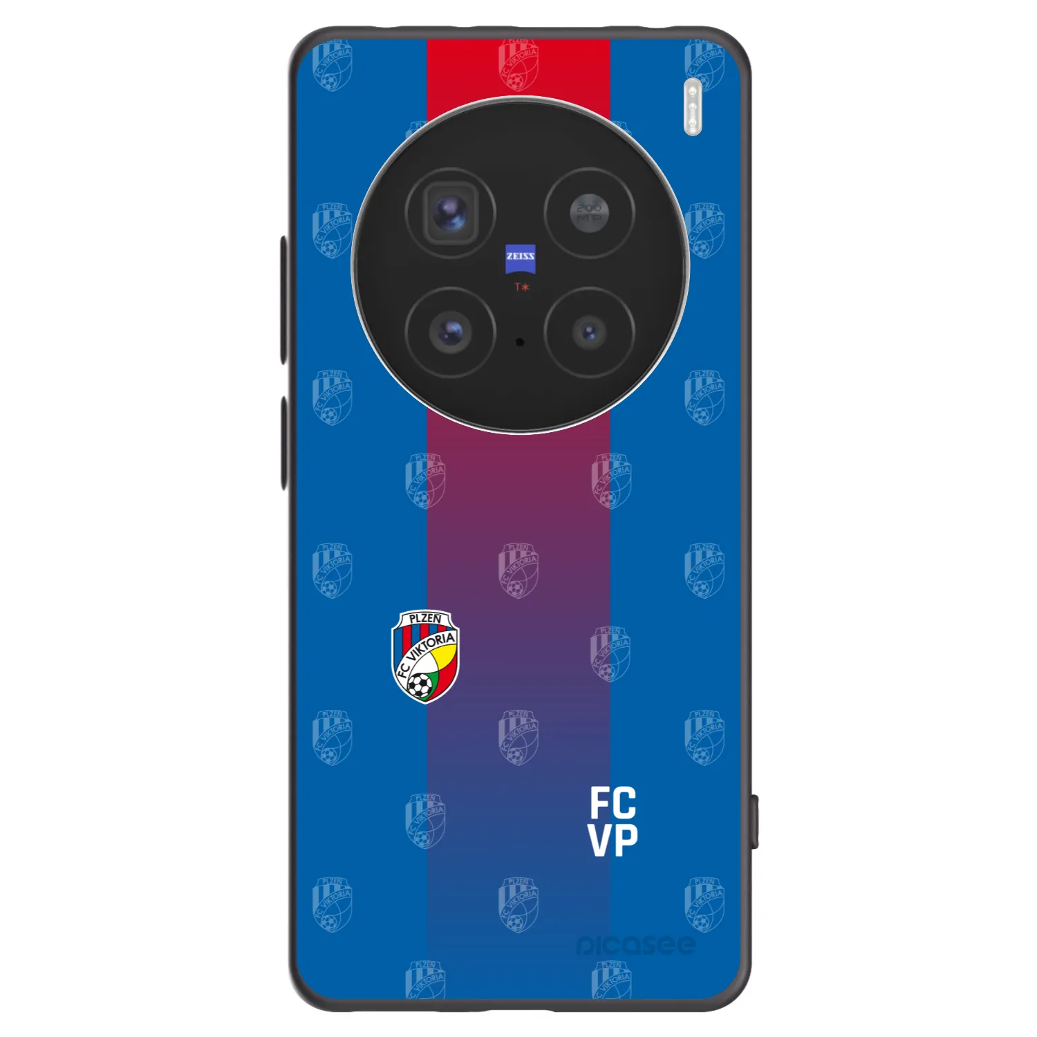 Picasee silikonový černý obal pro Vivo X200 Pro - FC Viktoria Plzeň F