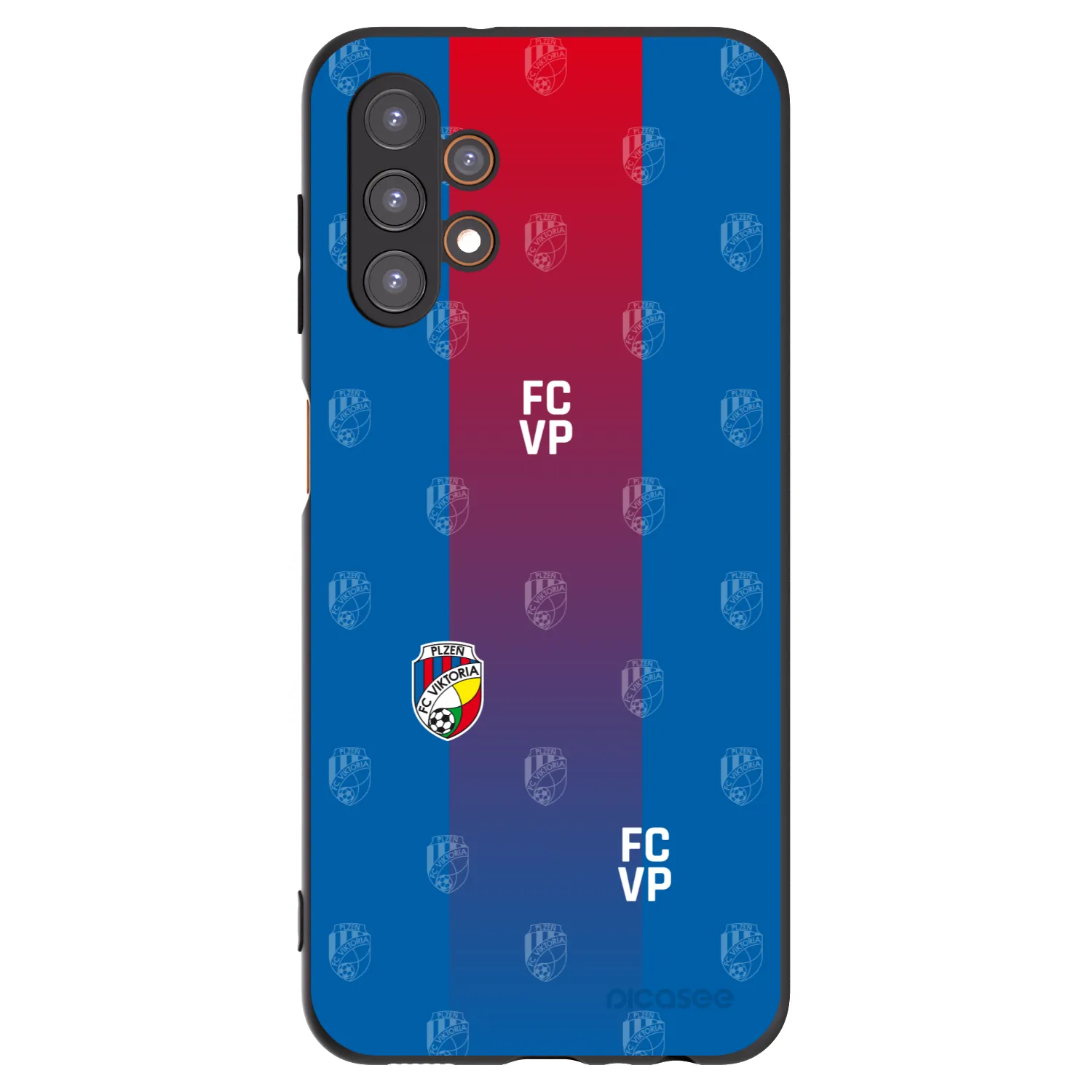 Picasee silikonový černý obal pro Samsung Galaxy A13 5G - FC Viktoria Plzeň F