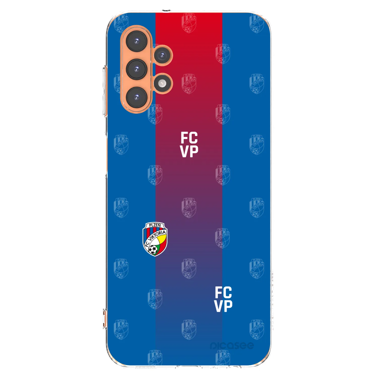 Picasee silikonový průhledný obal pro Samsung Galaxy A13 5G - FC Viktoria Plzeň F