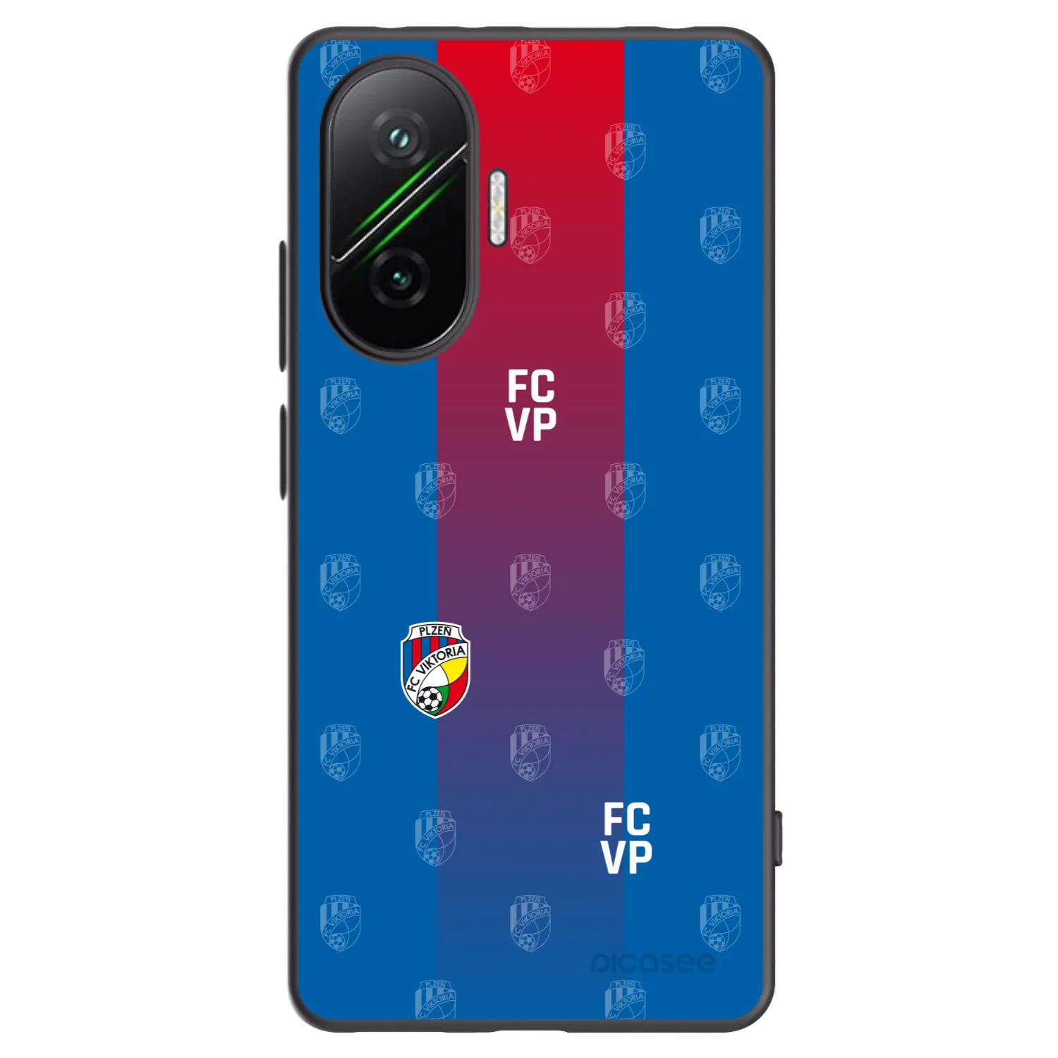 Picasee silikonový černý obal pro Xiaomi Poco F7 5G - FC Viktoria Plzeň F