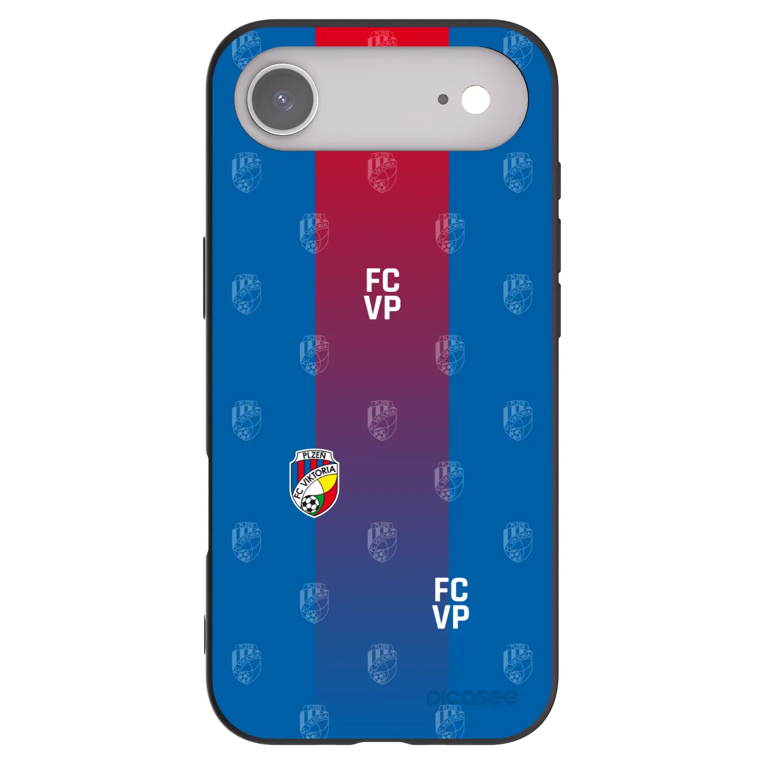 Picasee silikonový černý obal pro Apple iPhone Air - FC Viktoria Plzeň F