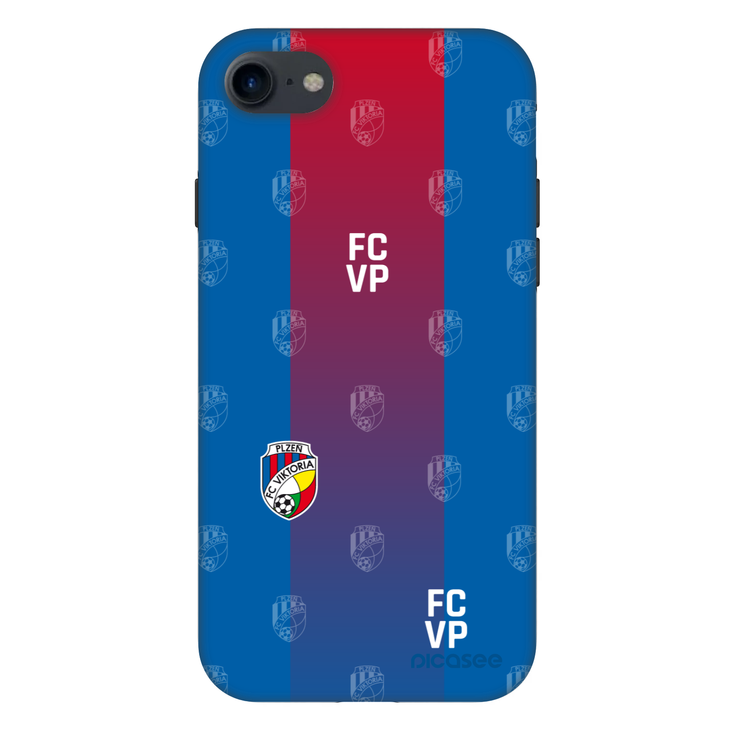 Picasee Fashion Case pro Apple iPhone SE 2020 - FC Viktoria Plzeň F