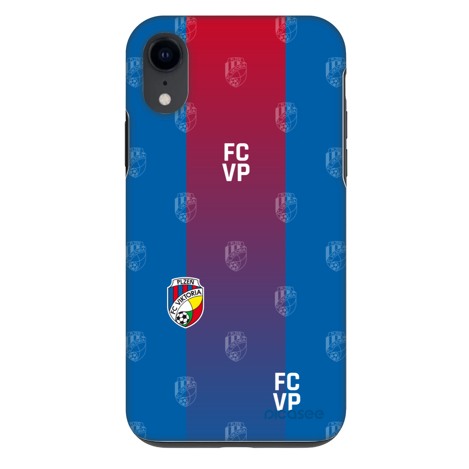 Picasee Fashion Case pro Apple iPhone XR - FC Viktoria Plzeň F