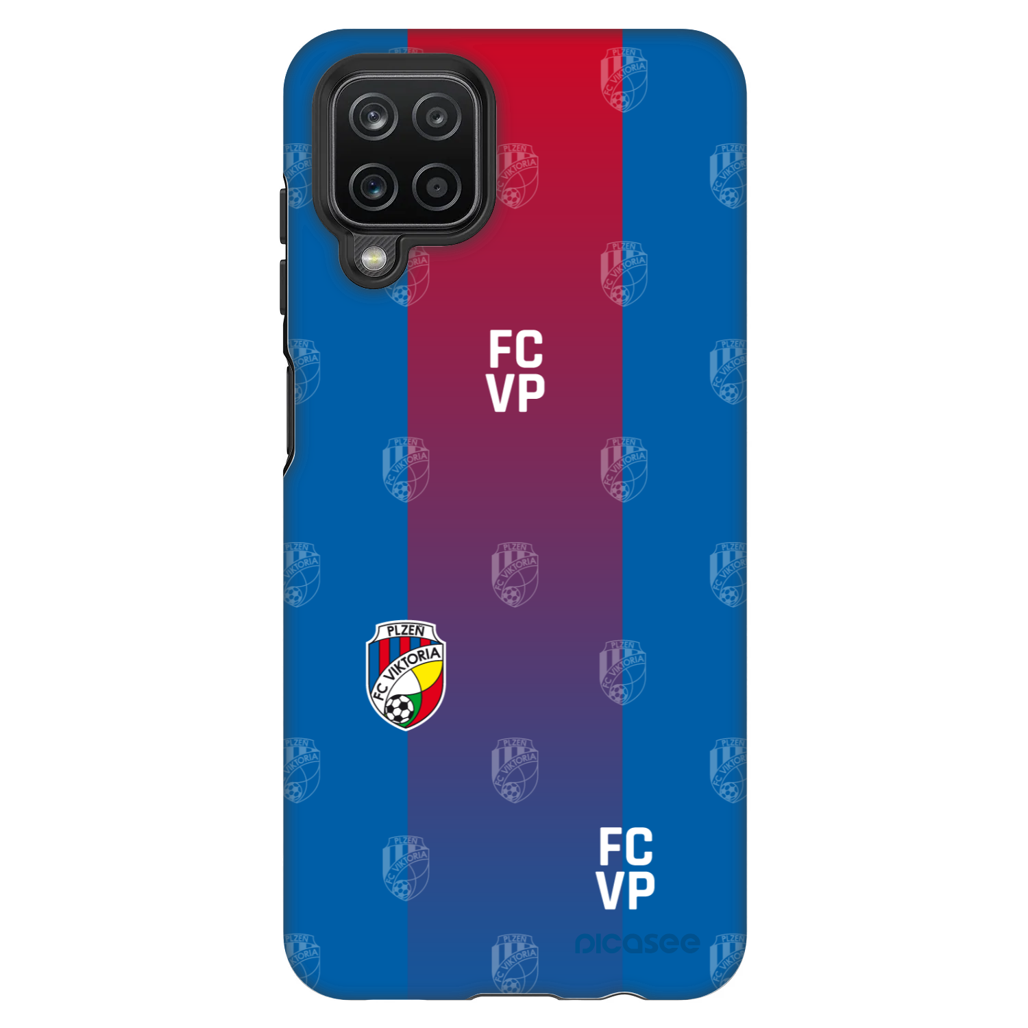 Picasee Fashion Case pro Samsung Galaxy A12 A125F - FC Viktoria Plzeň F