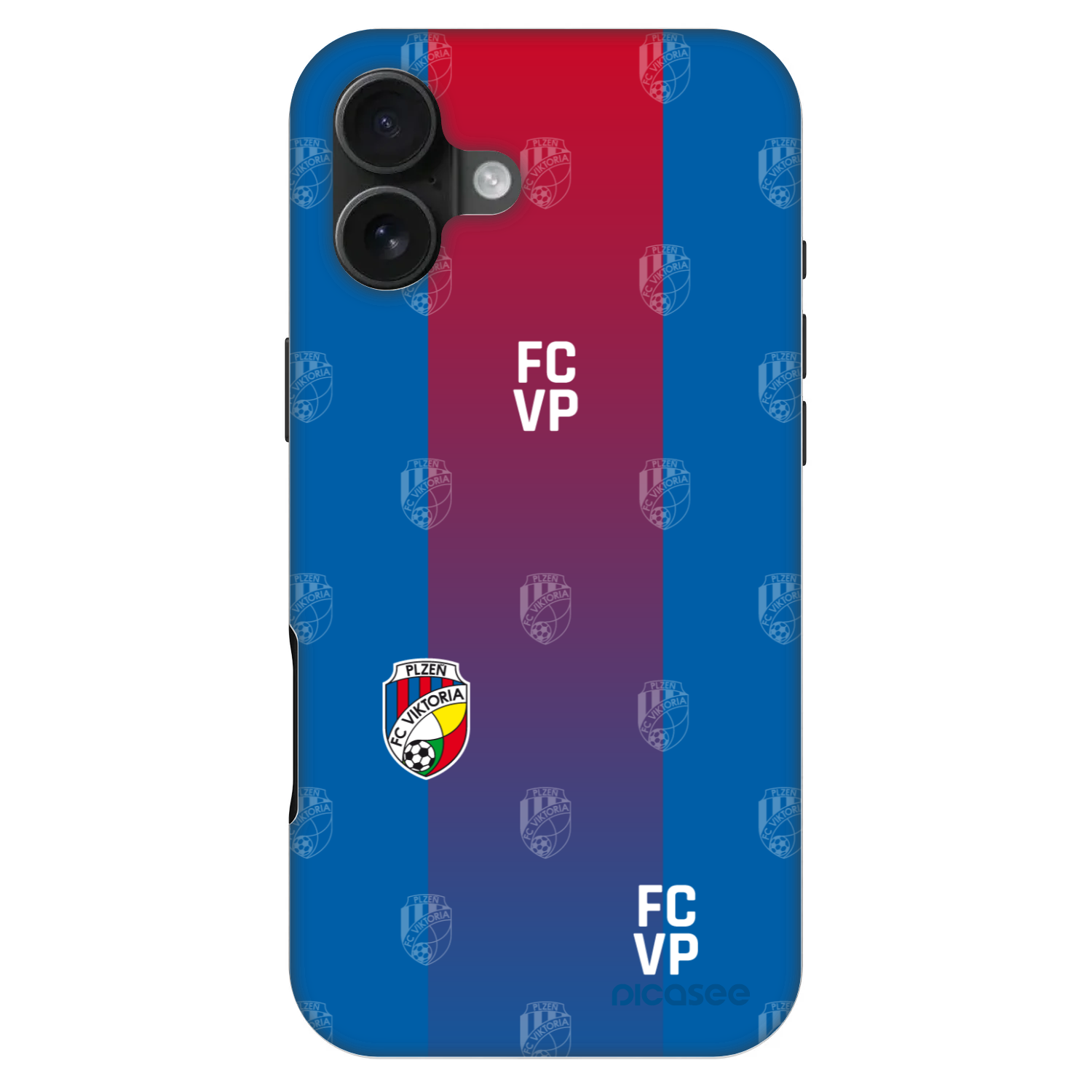 Picasee Fashion Case MagSafe Apple iPhone 16 Plus - FC Viktoria Plzeň F