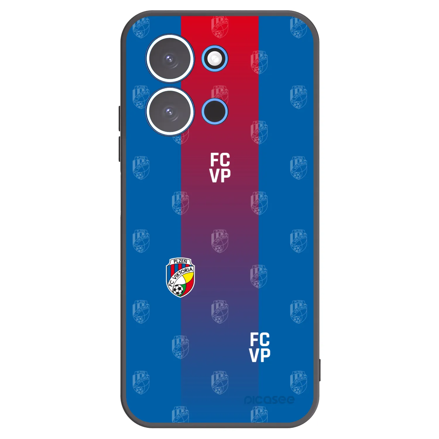 Picasee silikonový černý obal pro Xiaomi Redmi 15C 4G - FC Viktoria Plzeň F
