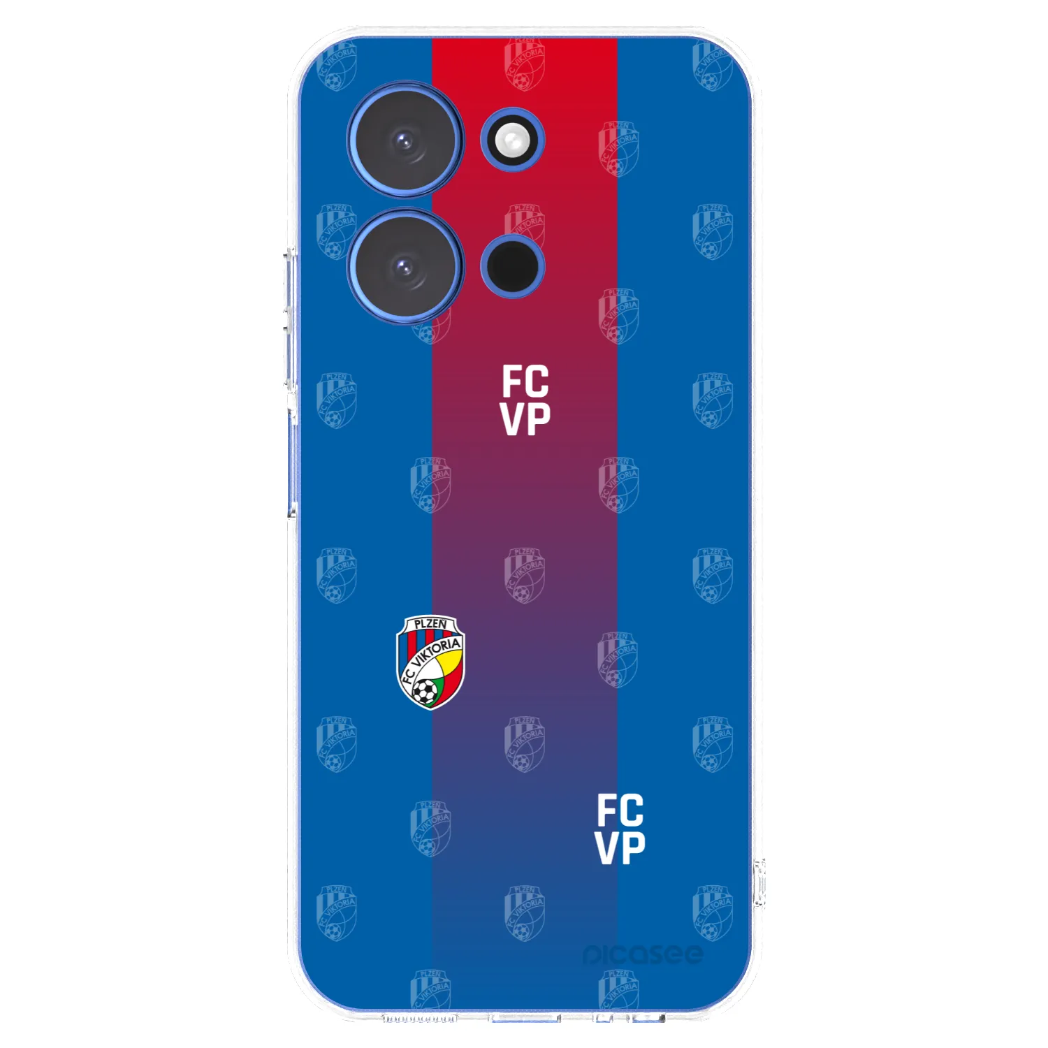 Picasee silikonový průhledný obal pro Xiaomi Redmi 15C 4G - FC Viktoria Plzeň F
