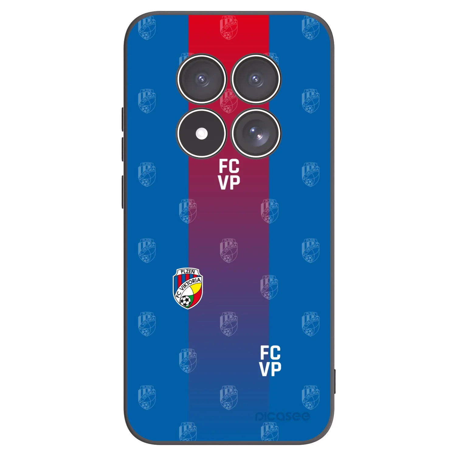 Picasee silikonový černý obal pro Xiaomi Redmi Note 15 Pro 4G - FC Viktoria Plzeň F