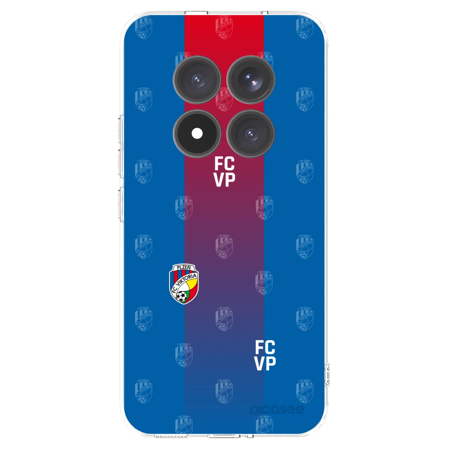Picasee silikonový průhledný obal pro Xiaomi Redmi Note 15 Pro+ - FC Viktoria Plzeň F